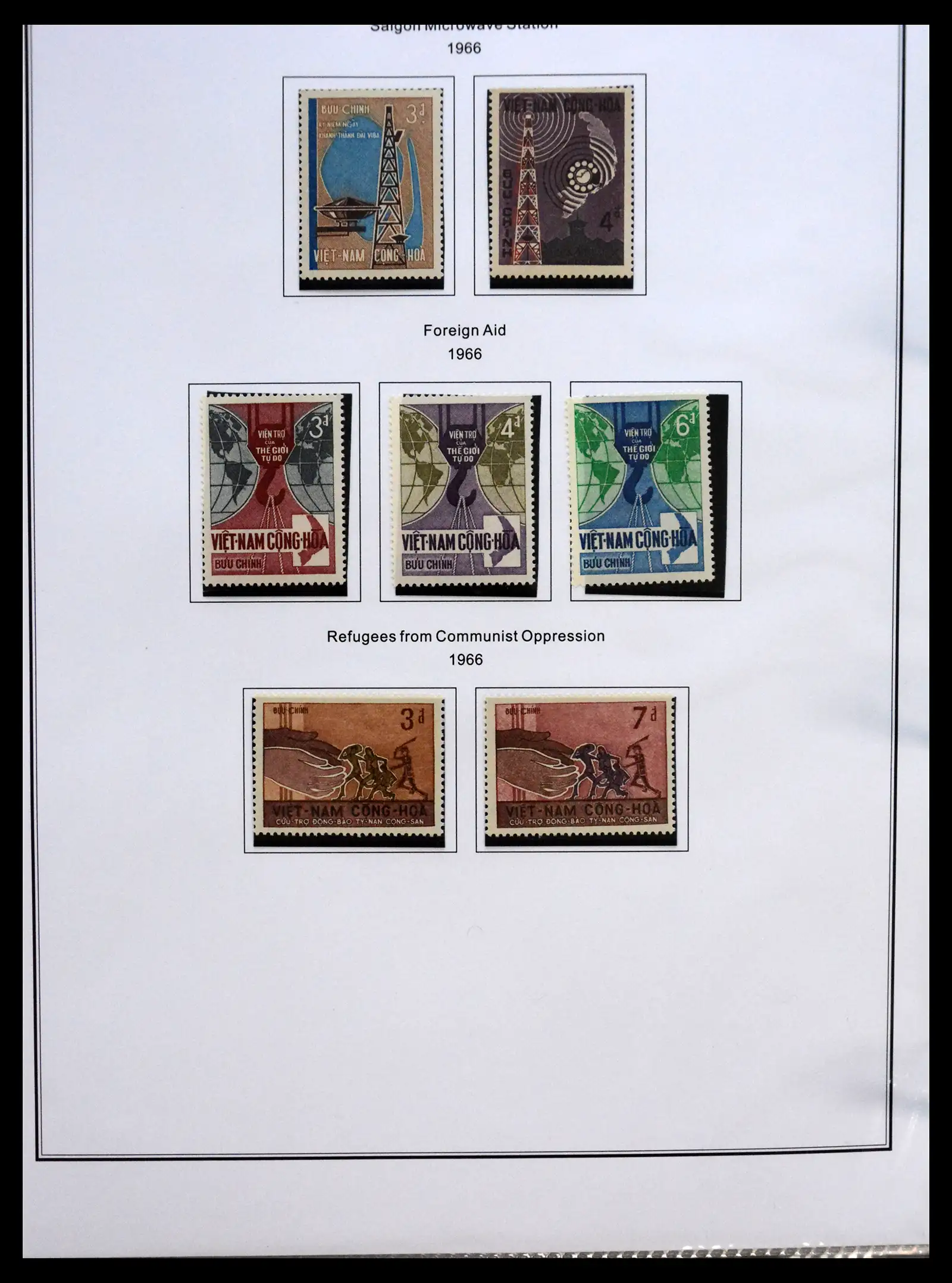 41313 0025 - Stamp collection 41313 Vietnam 1951-1975.