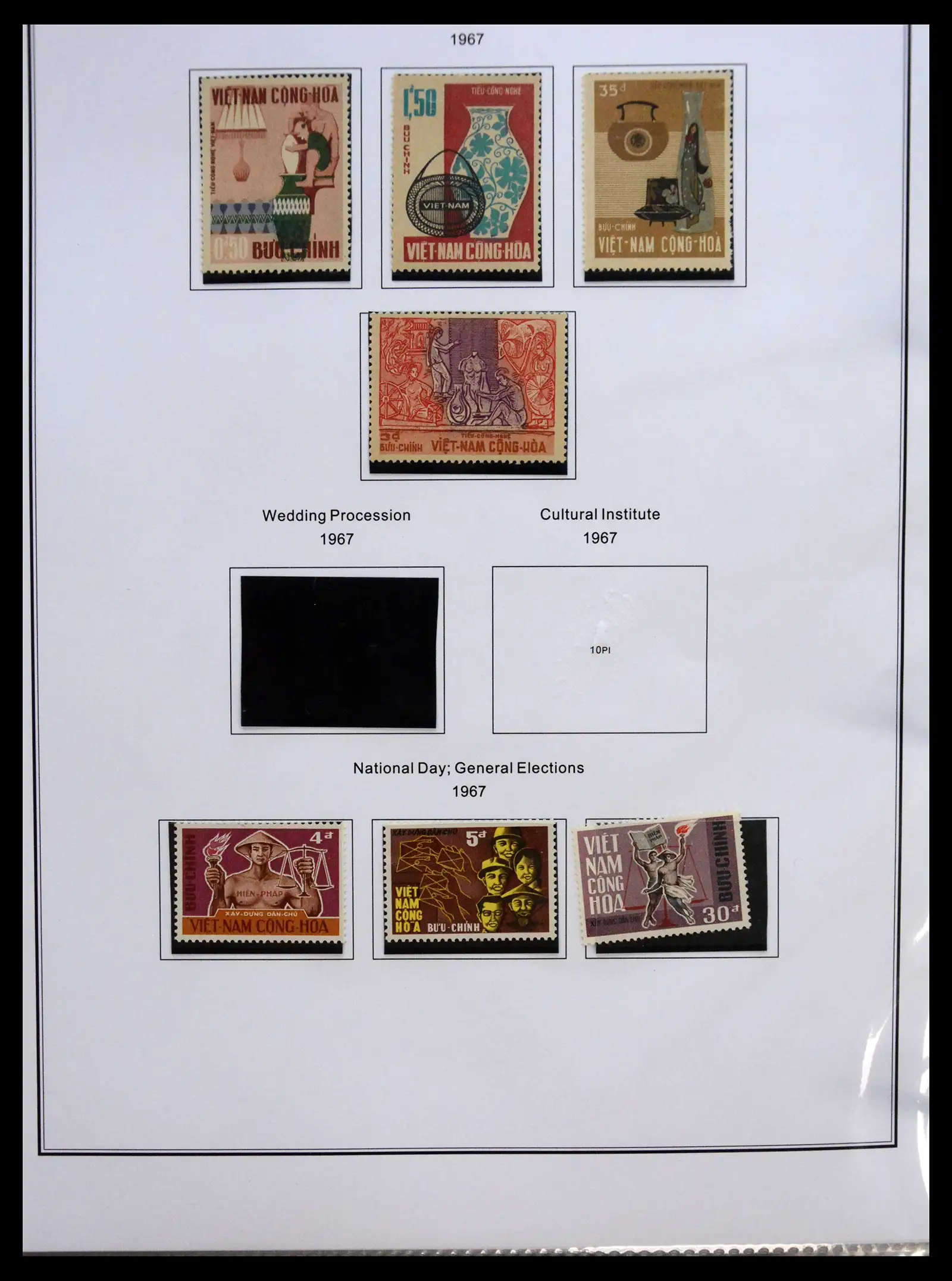 41313 0029 - Stamp collection 41313 Vietnam 1951-1975.