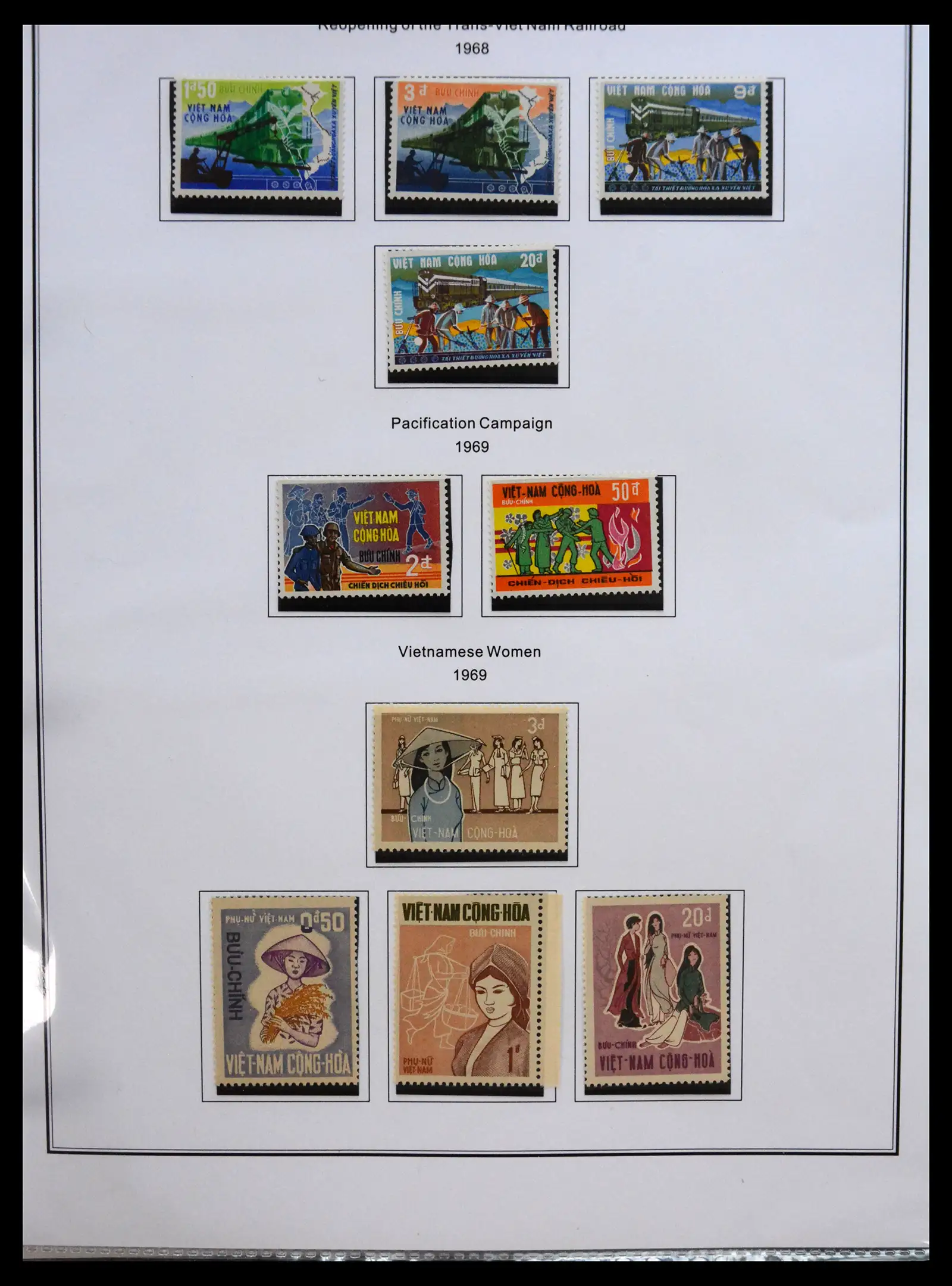 41313 0032 - Stamp collection 41313 Vietnam 1951-1975.