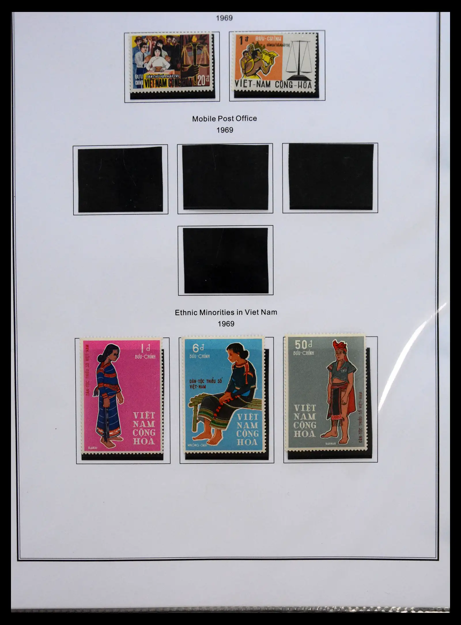 41313 0033 - Stamp collection 41313 Vietnam 1951-1975.