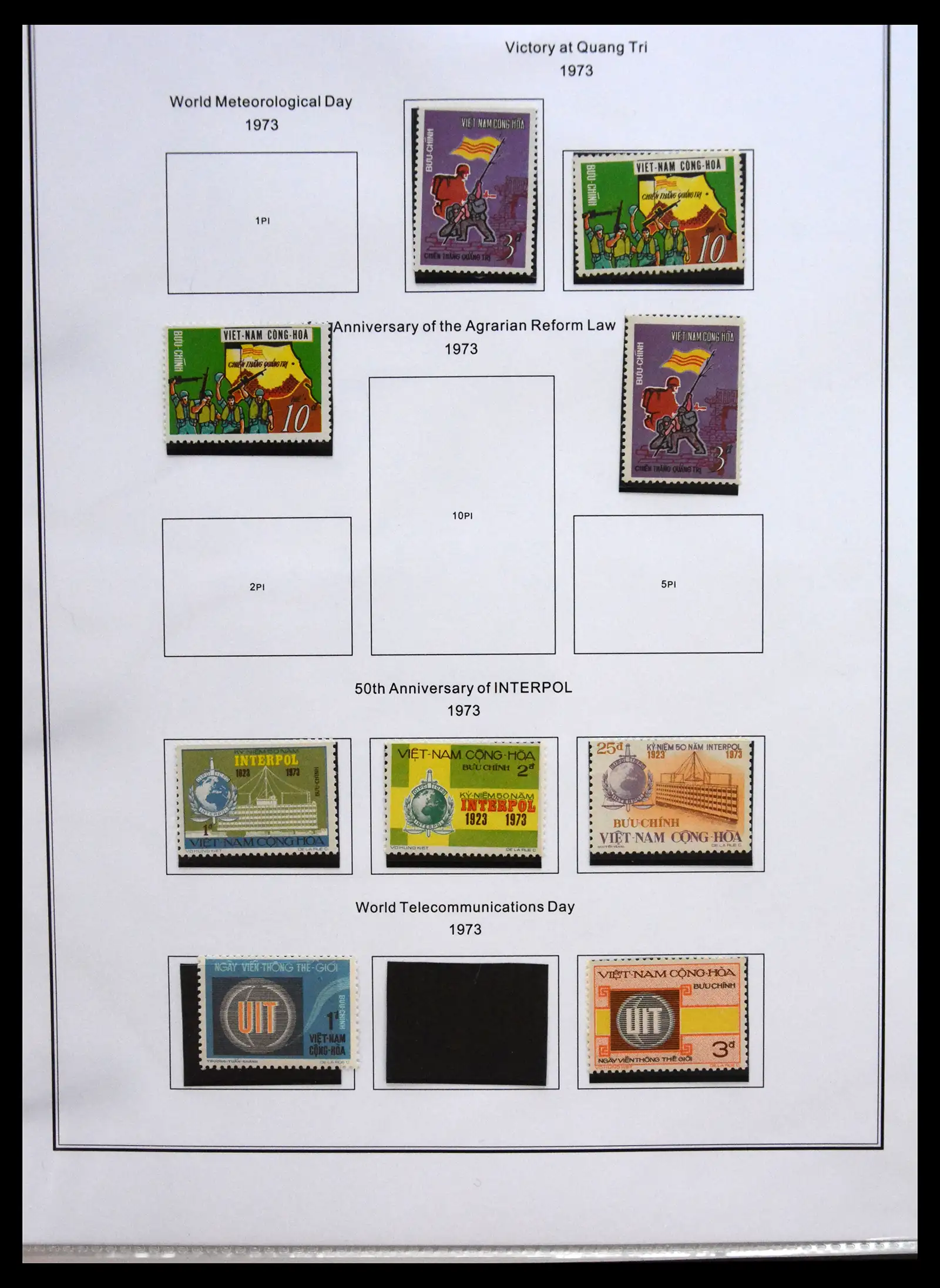 41313 0042 - Stamp collection 41313 Vietnam 1951-1975.