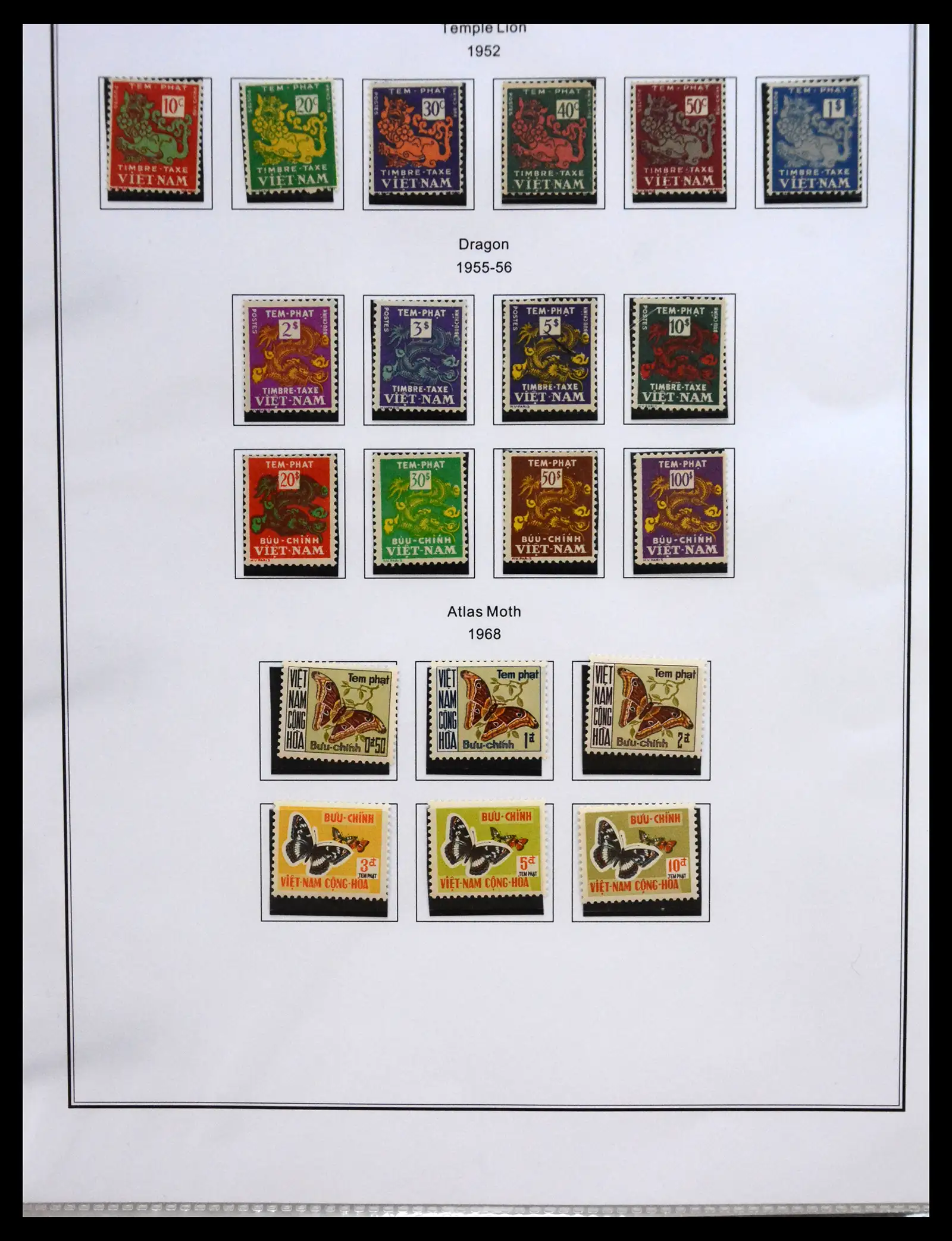 41313 0052 - Stamp collection 41313 Vietnam 1951-1975.