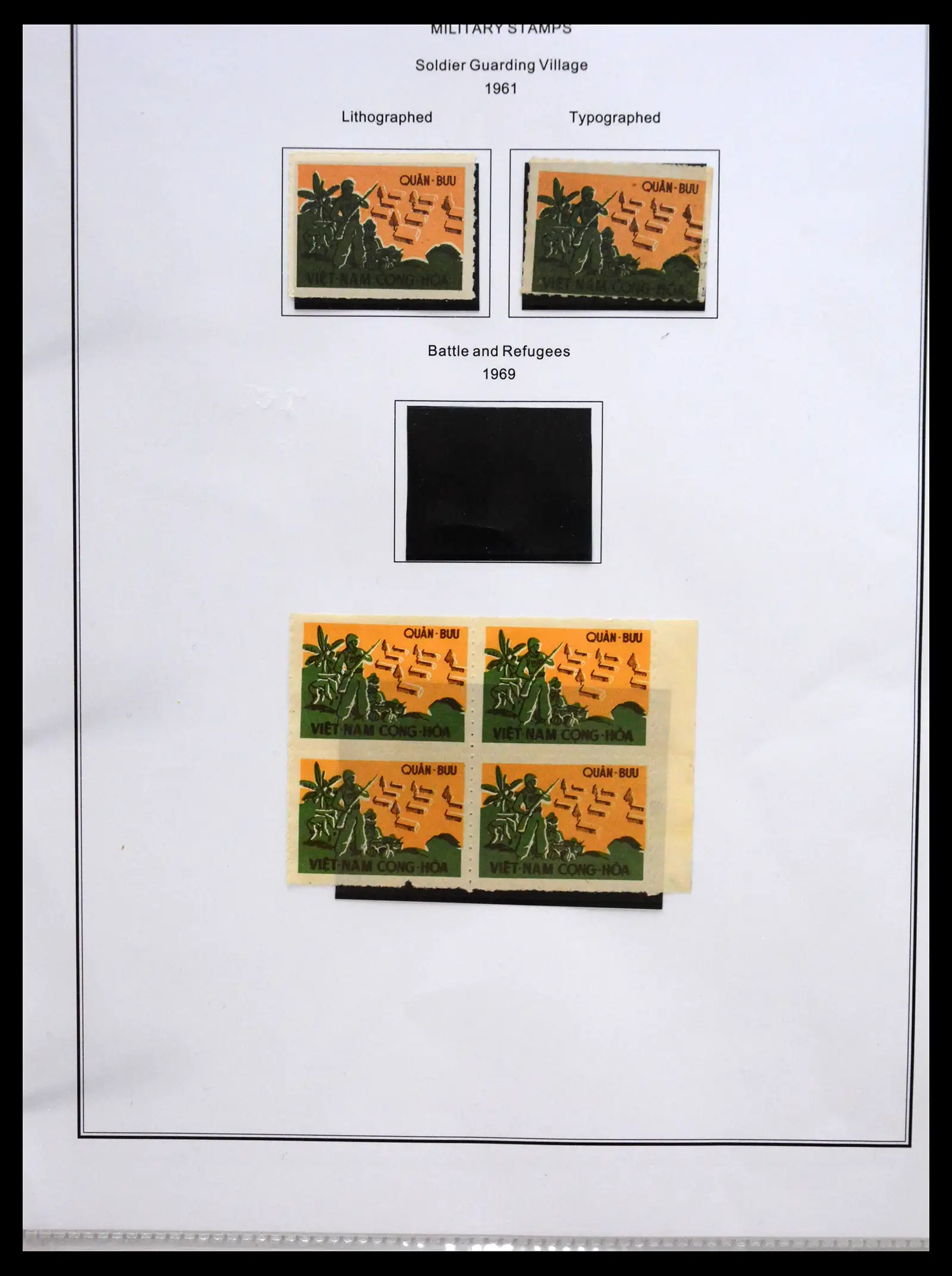 41313 0054 - Stamp collection 41313 Vietnam 1951-1975.