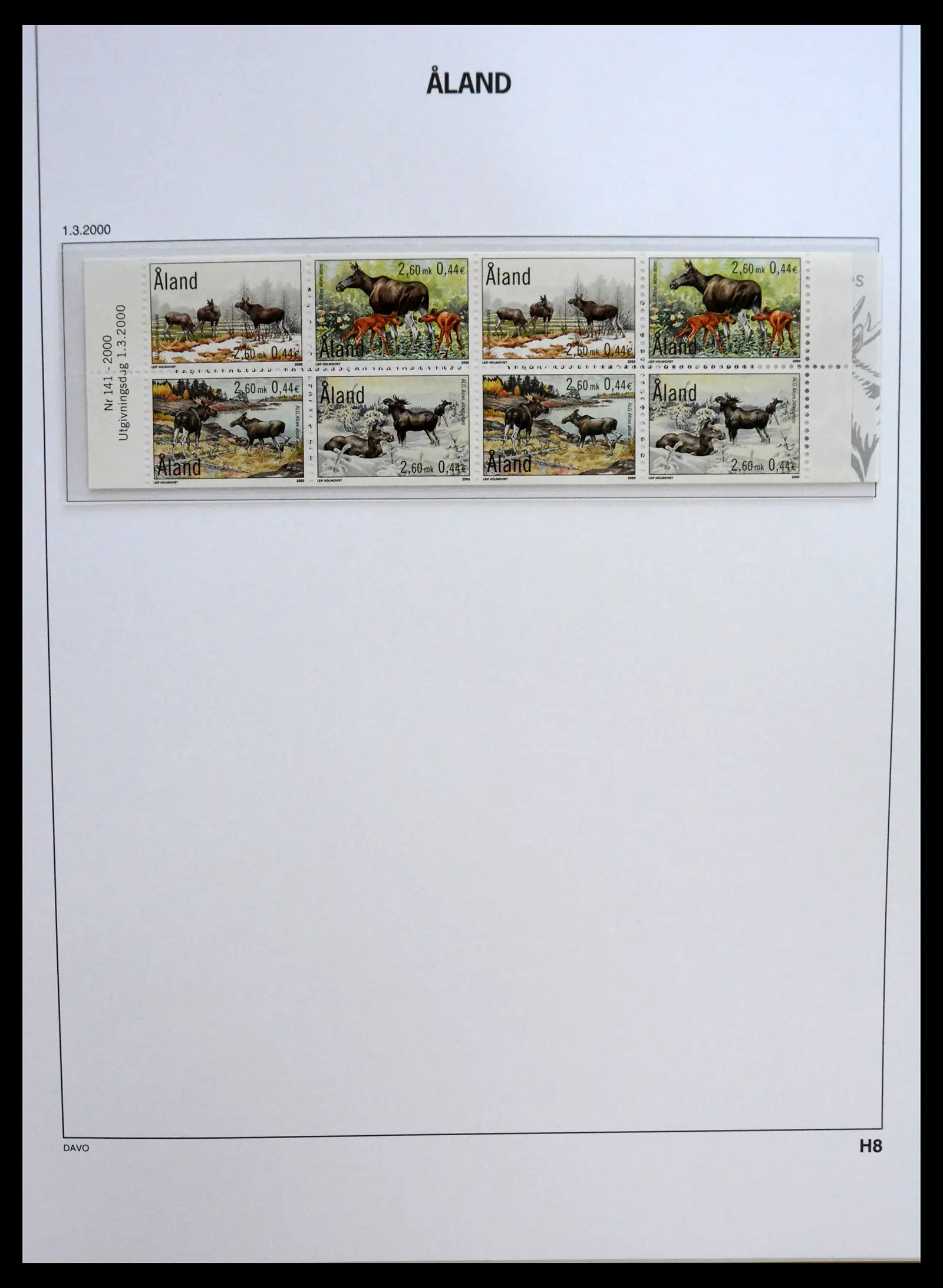 41319 0026 - Postzegelverzameling 41319 Aland postfris compleet 1983-2017.