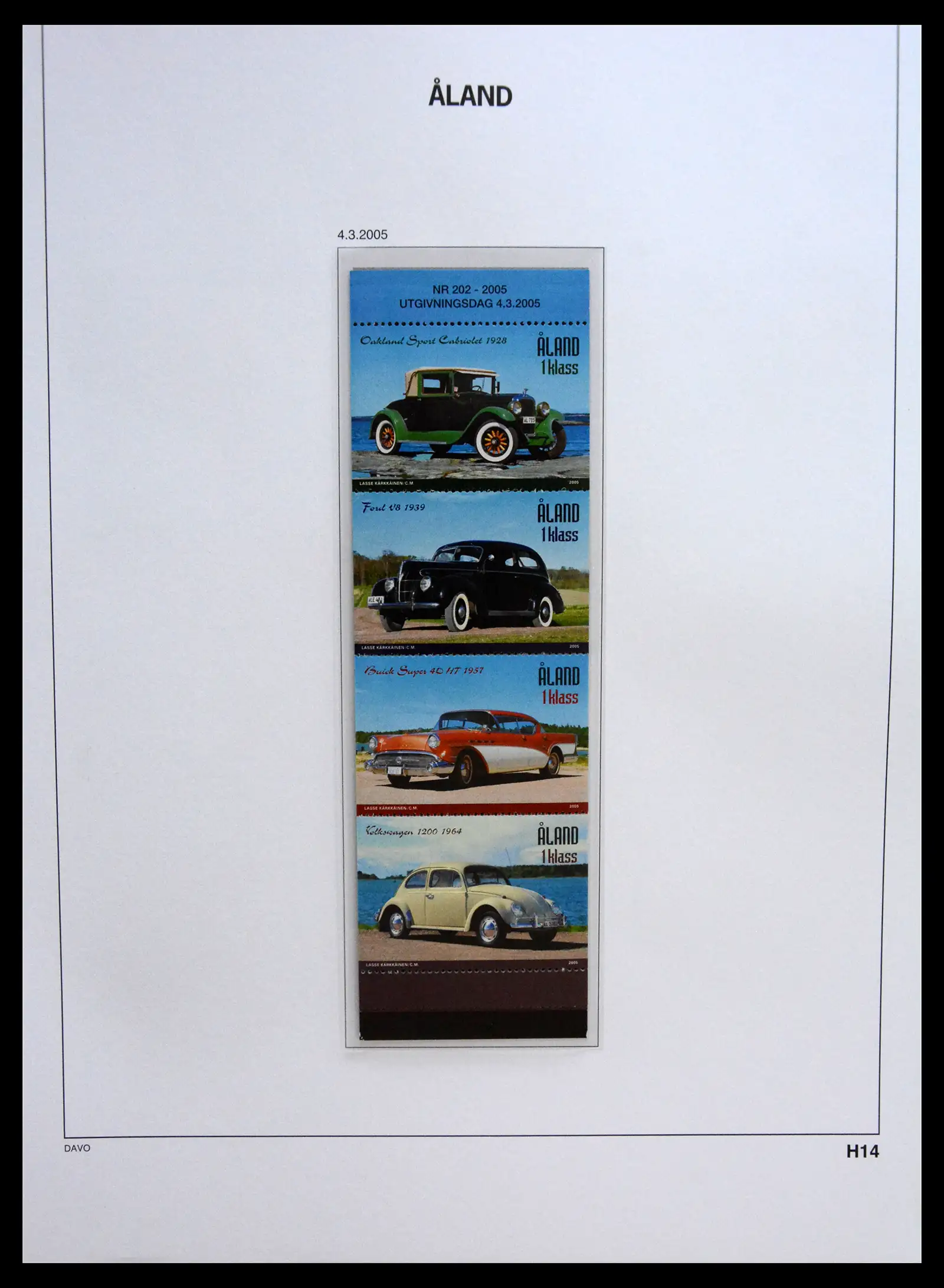 41319 0032 - Postzegelverzameling 41319 Aland postfris compleet 1983-2017.