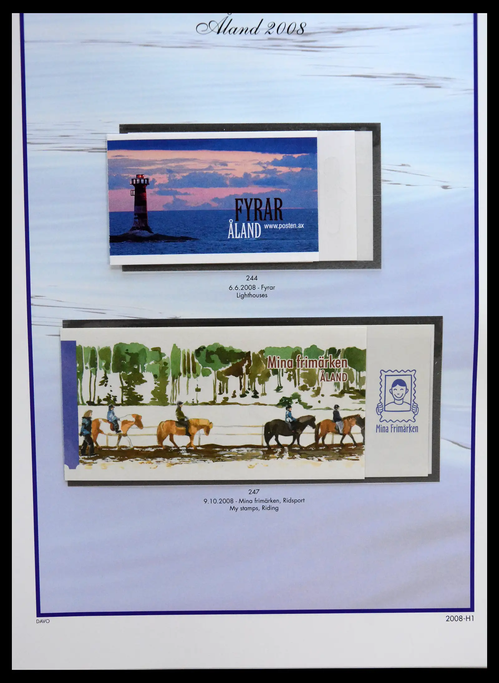41319 0036 - Postzegelverzameling 41319 Aland postfris compleet 1983-2017.