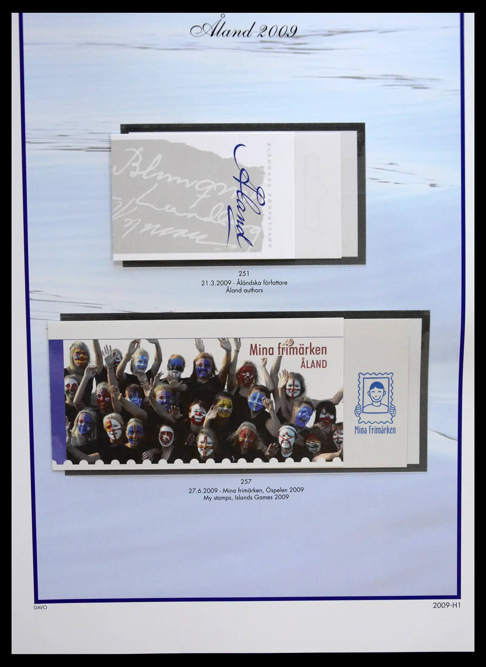 41319 0037 - Postzegelverzameling 41319 Aland postfris compleet 1983-2017.