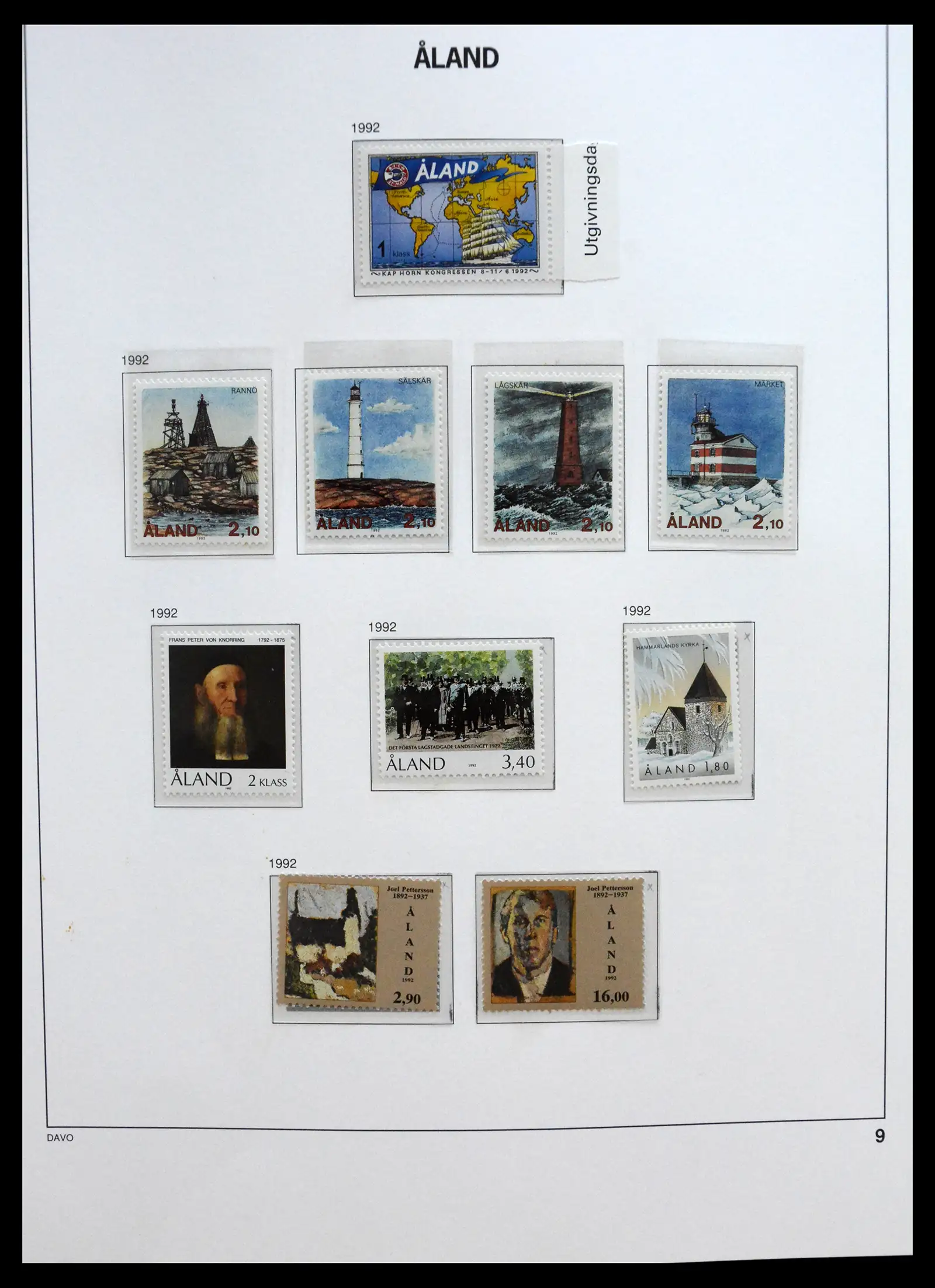 41319 0065 - Postzegelverzameling 41319 Aland postfris compleet 1983-2017.