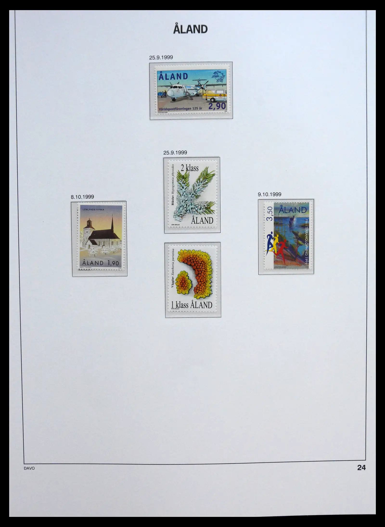 41319 0080 - Postzegelverzameling 41319 Aland postfris compleet 1983-2017.