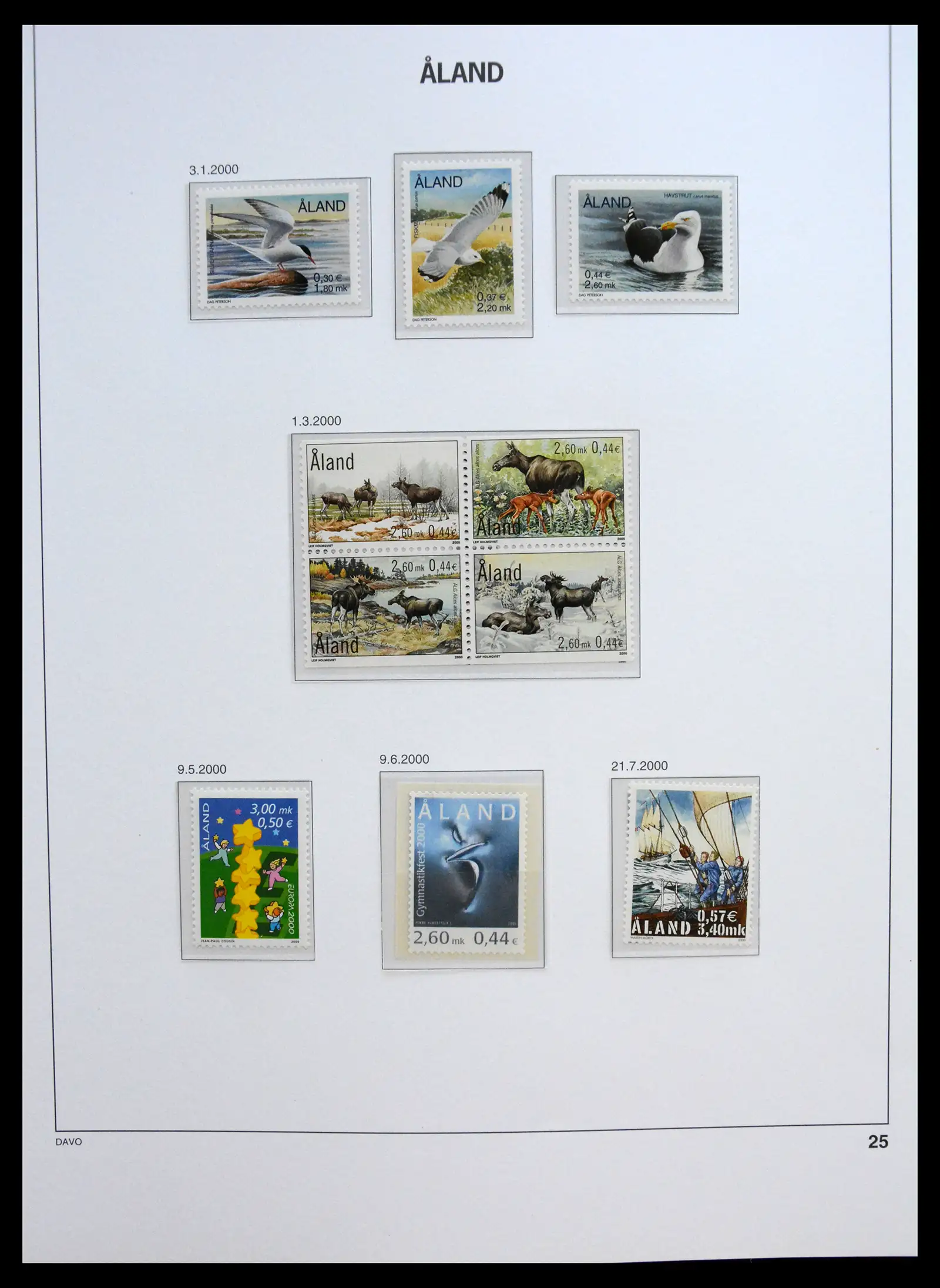 41319 0081 - Postzegelverzameling 41319 Aland postfris compleet 1983-2017.