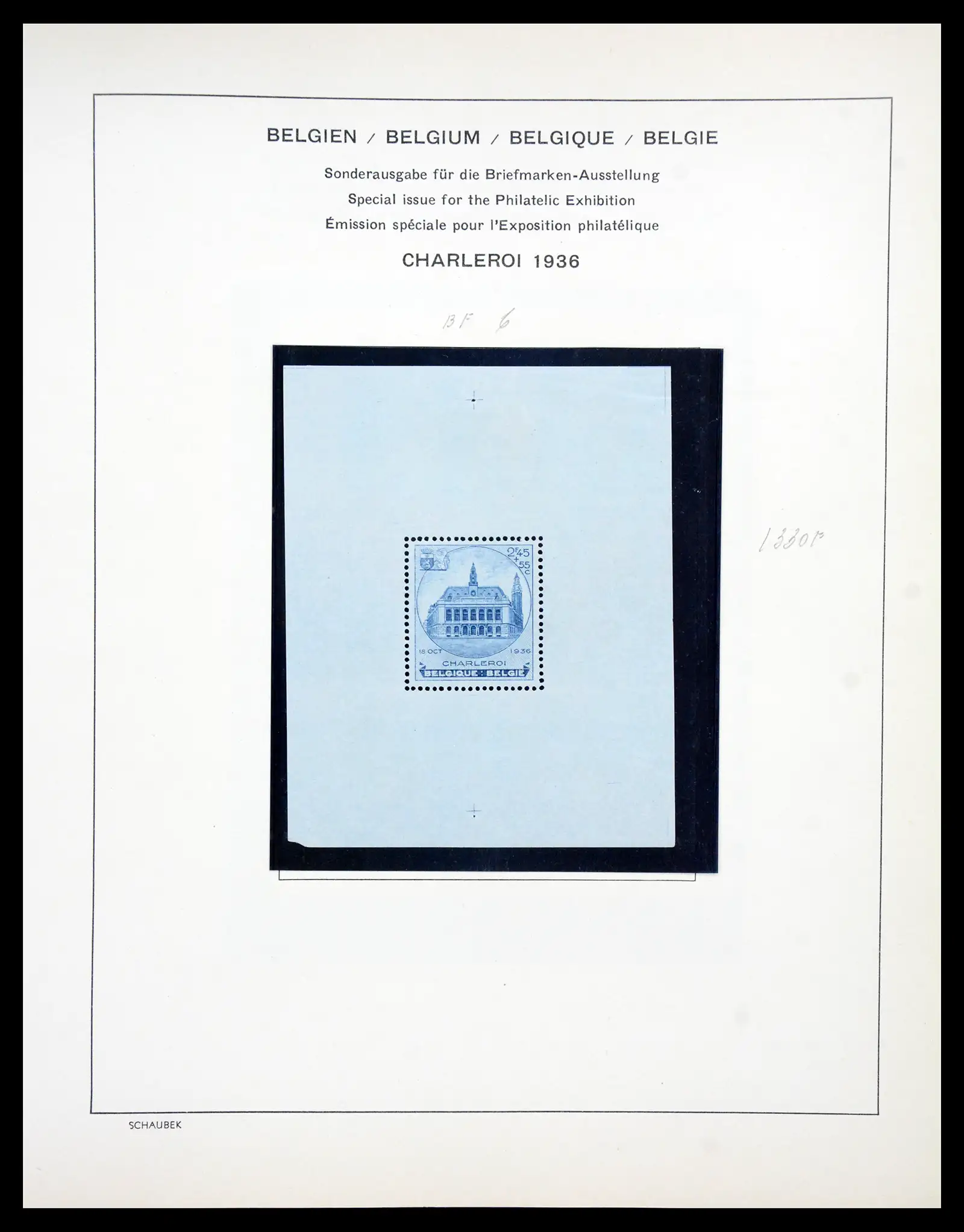 41329 0077 - Postzegelverzameling 41329 Belgie 1869-1982.