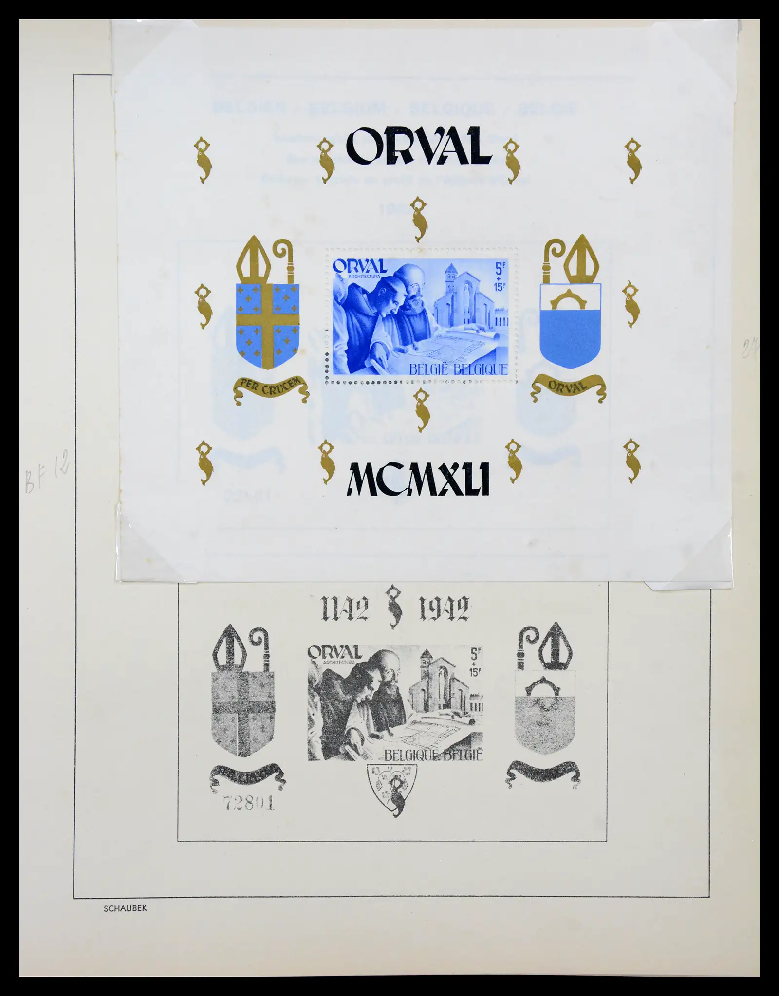 41329 0087 - Postzegelverzameling 41329 Belgie 1869-1982.