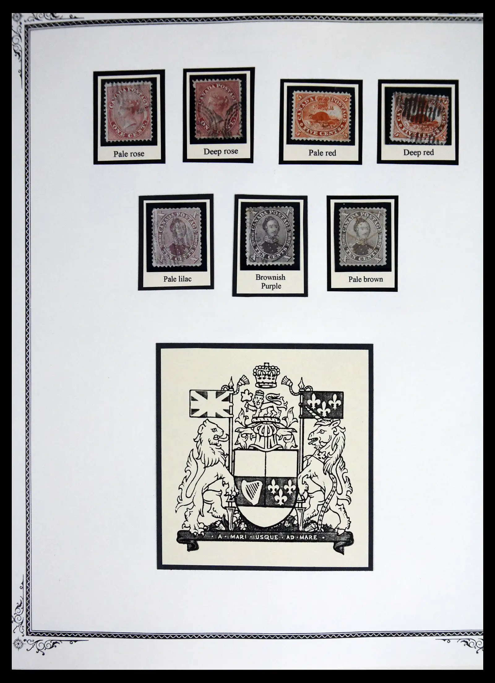 41330 0003 - Stamp collection 41330 Canada and territories supercollection 1851-1987.