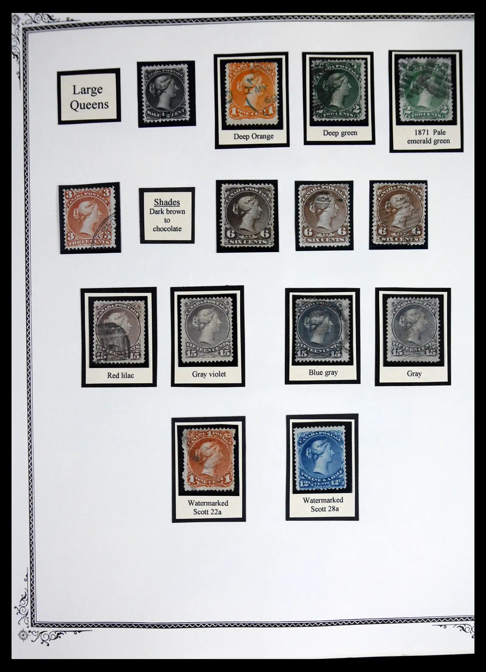 41330 0005 - Stamp collection 41330 Canada and territories supercollection 1851-1987.