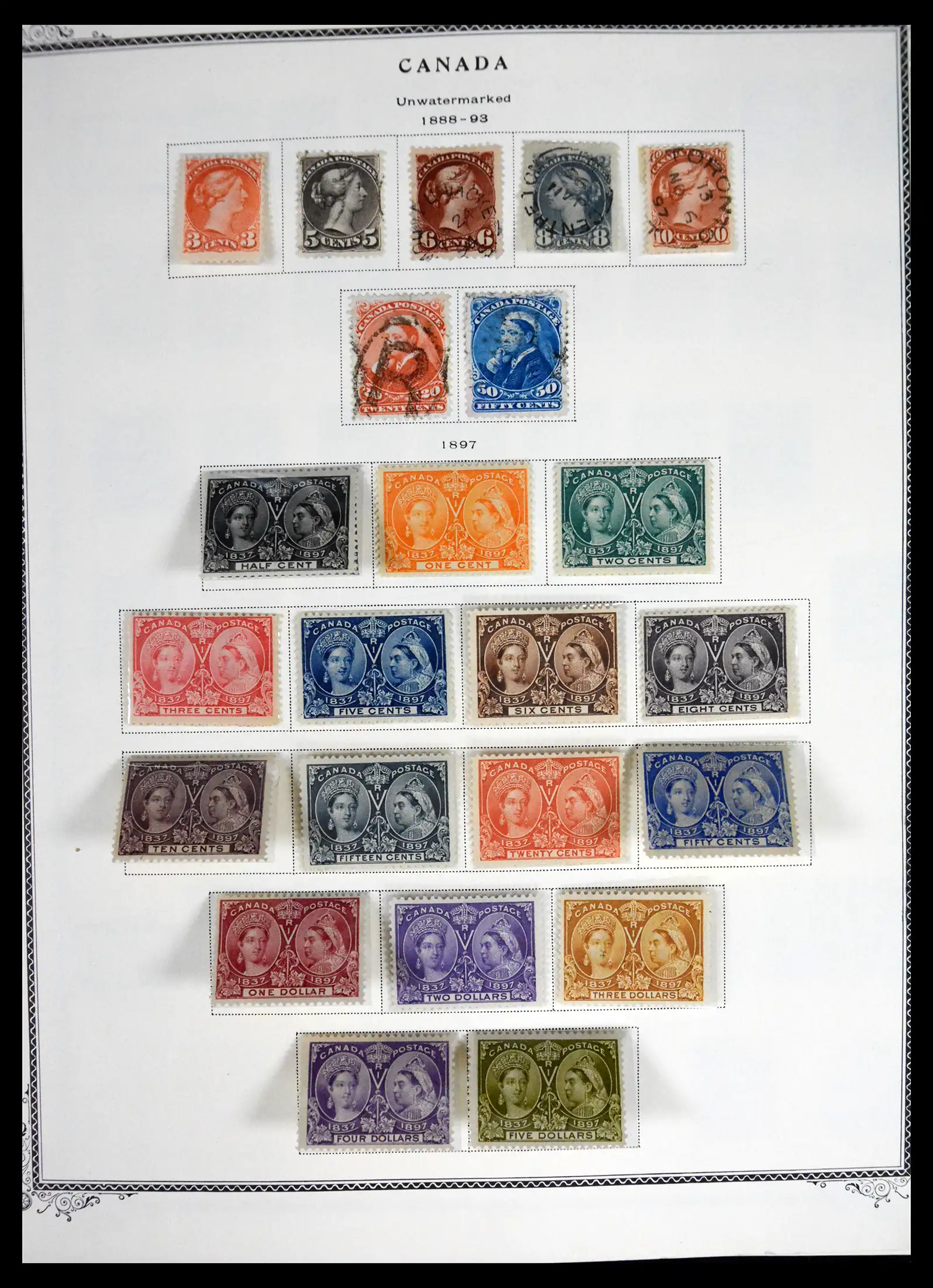 41330 0006 - Stamp collection 41330 Canada and territories supercollection 1851-1987.