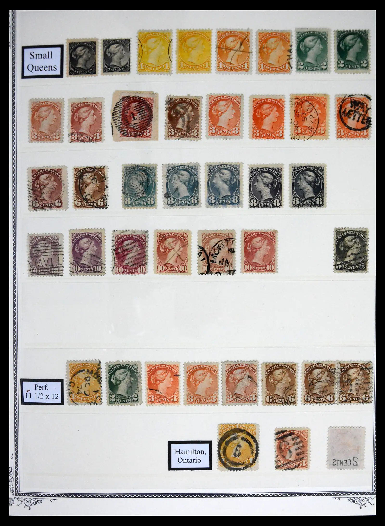 41330 0007 - Stamp collection 41330 Canada and territories supercollection 1851-1987.