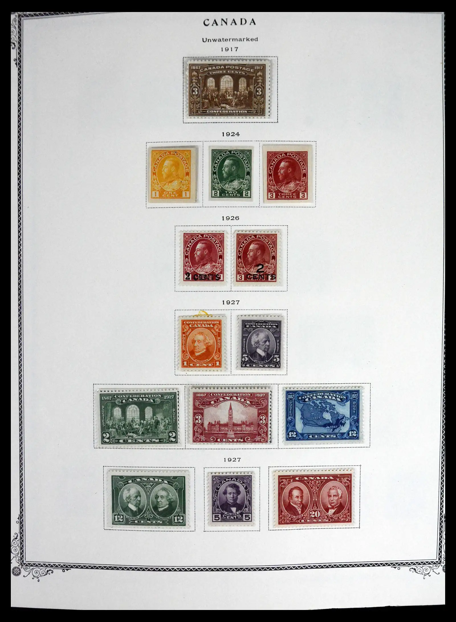 41330 0012 - Stamp collection 41330 Canada and territories supercollection 1851-1987.