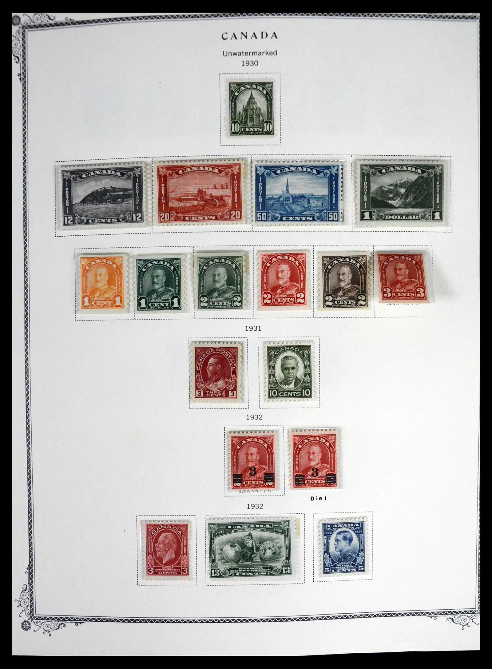 41330 0014 - Stamp collection 41330 Canada and territories supercollection 1851-1987.