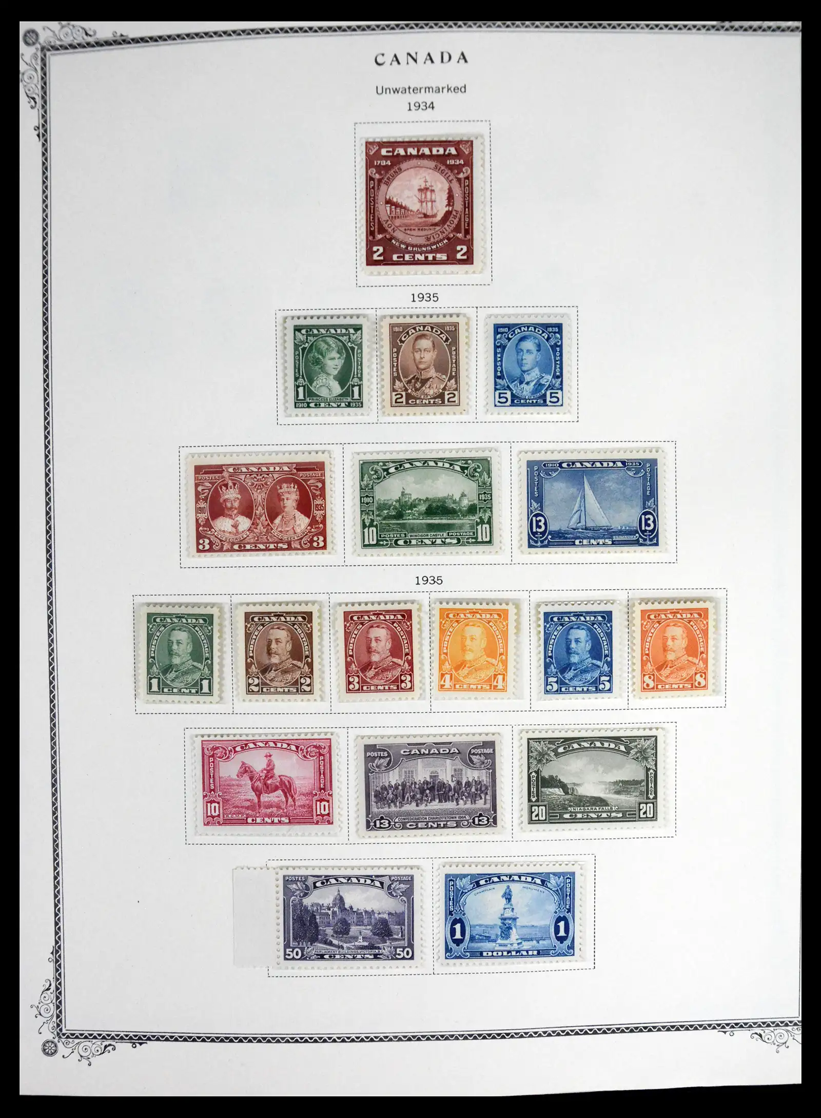 41330 0016 - Stamp collection 41330 Canada and territories supercollection 1851-1987.