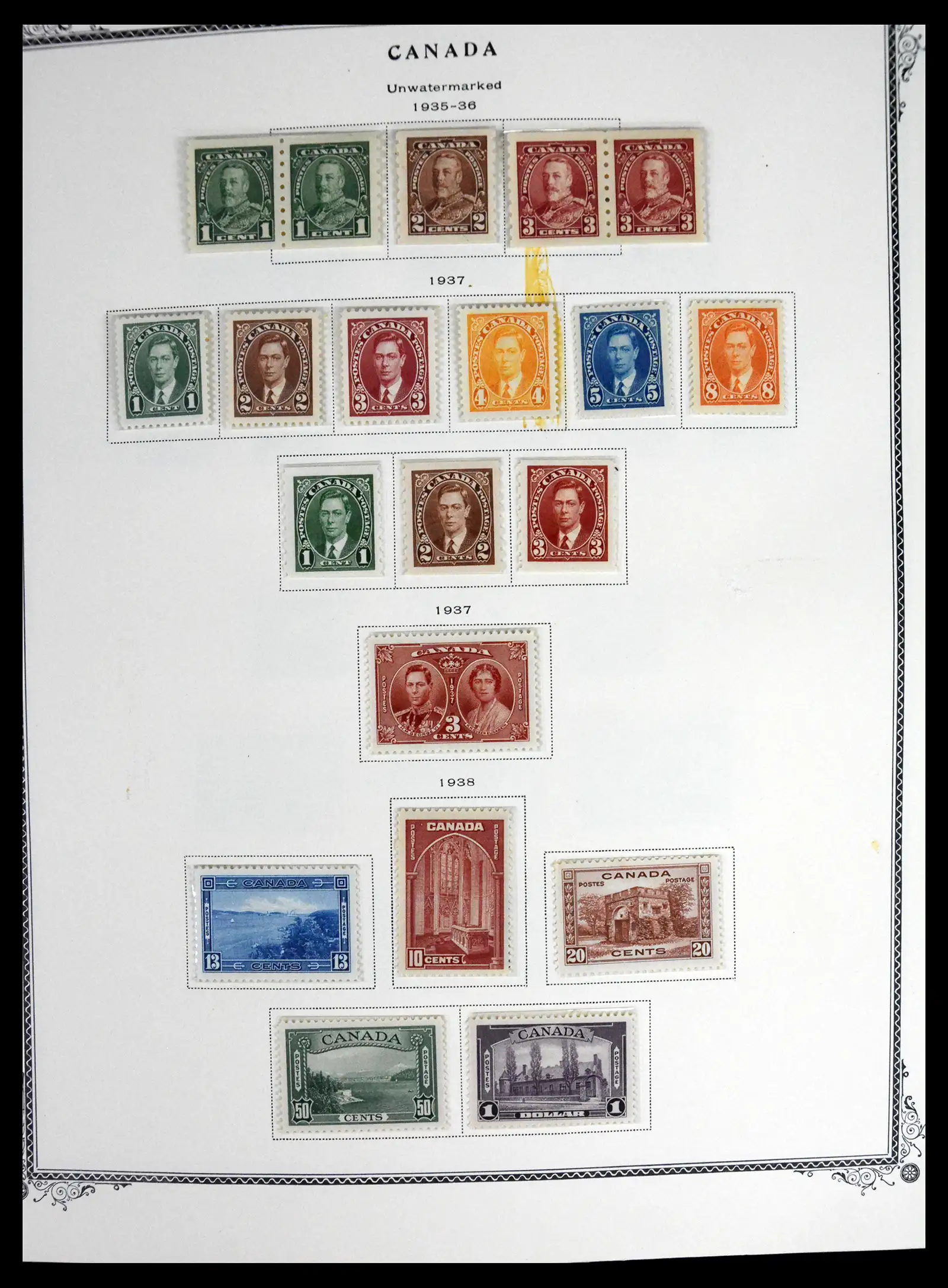 41330 0017 - Stamp collection 41330 Canada and territories supercollection 1851-1987.