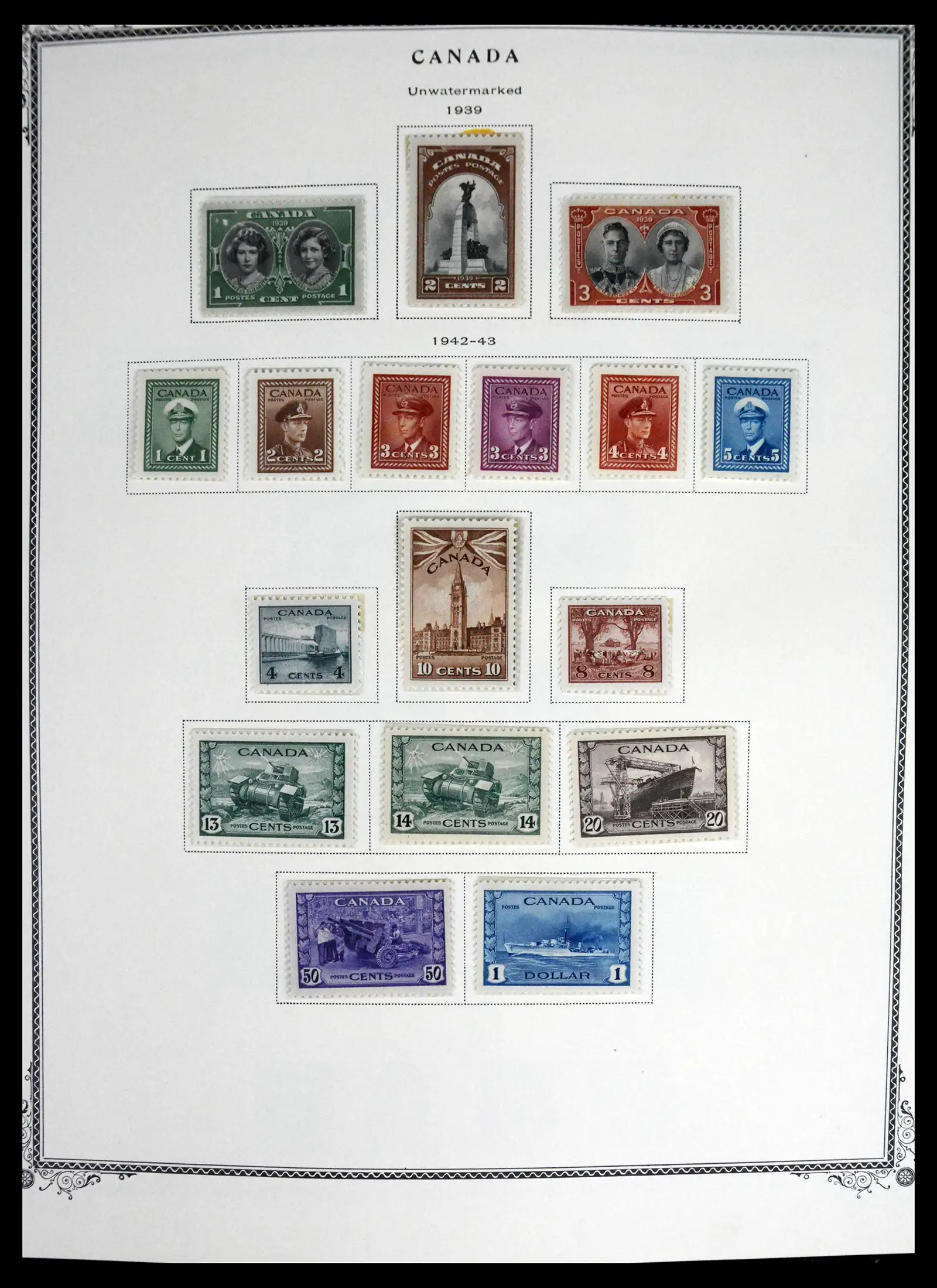 41330 0018 - Stamp collection 41330 Canada and territories supercollection 1851-1987.