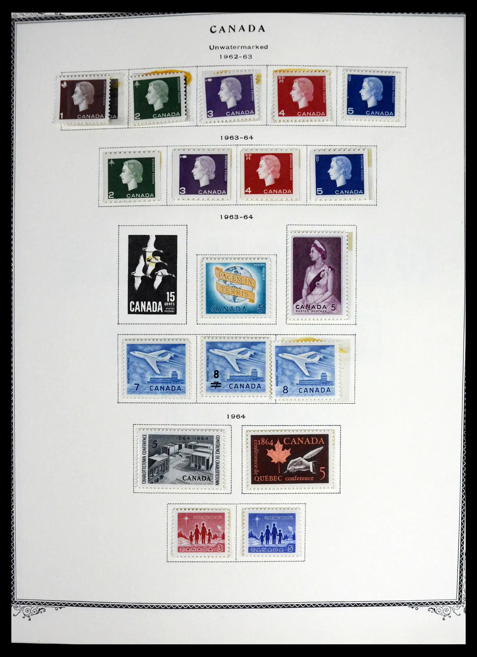 41330 0027 - Stamp collection 41330 Canada and territories supercollection 1851-1987.