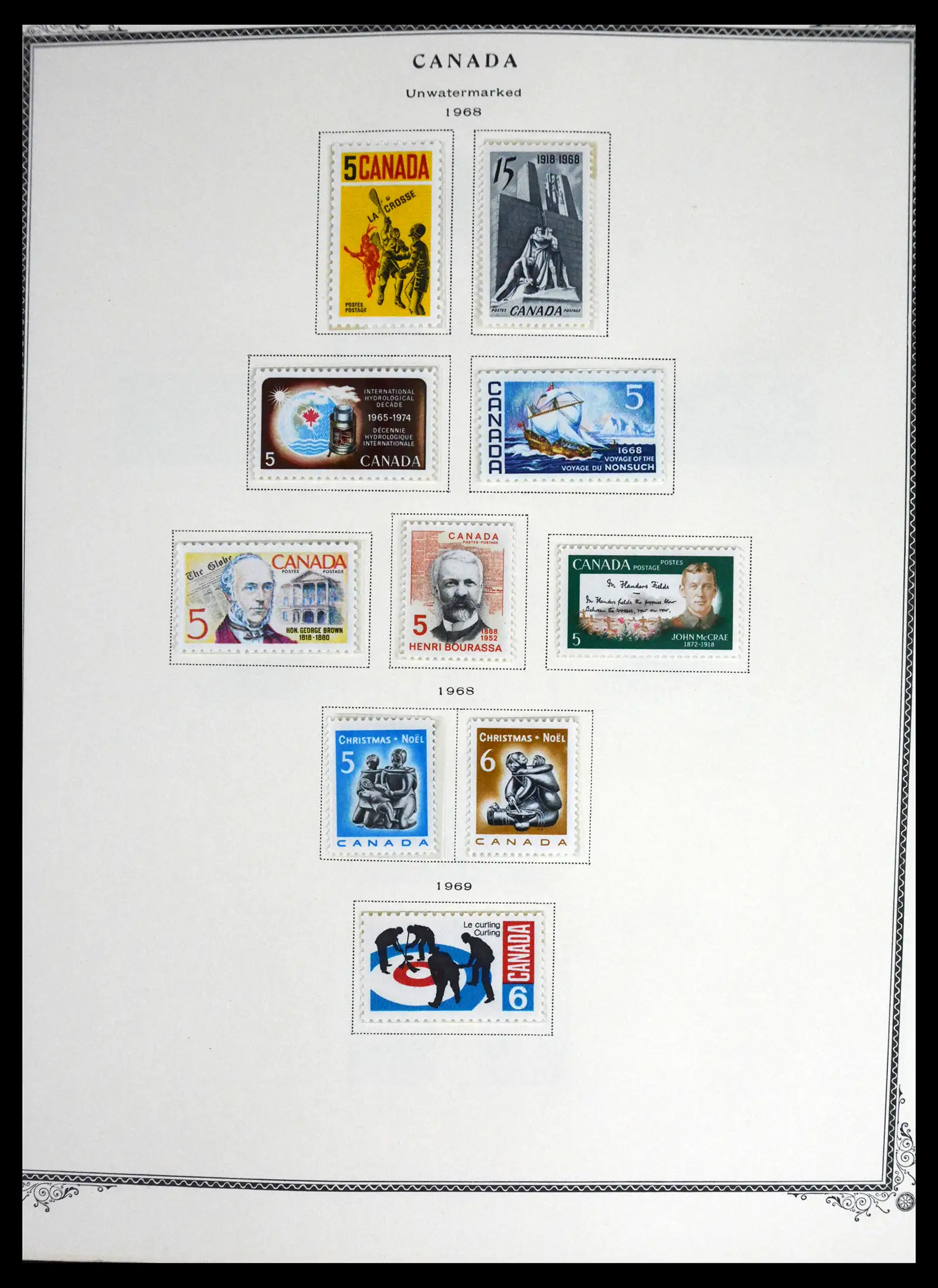 41330 0032 - Stamp collection 41330 Canada and territories supercollection 1851-1987.