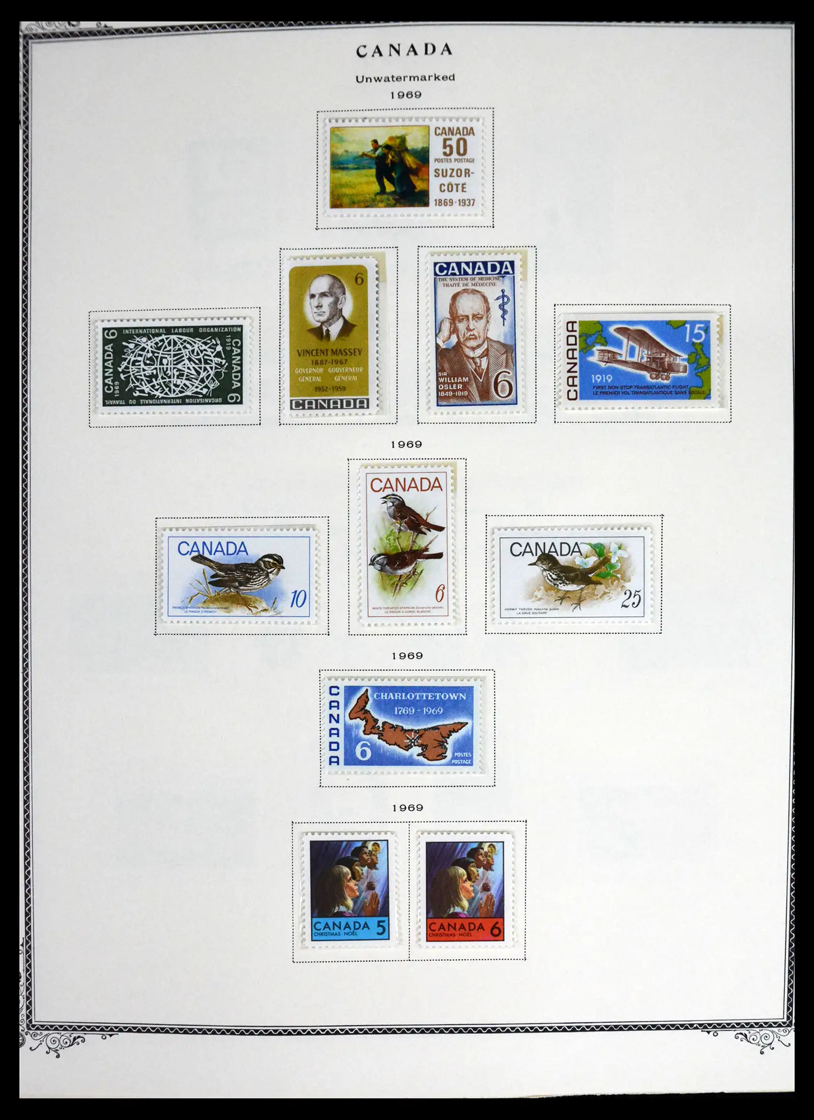41330 0033 - Stamp collection 41330 Canada and territories supercollection 1851-1987.