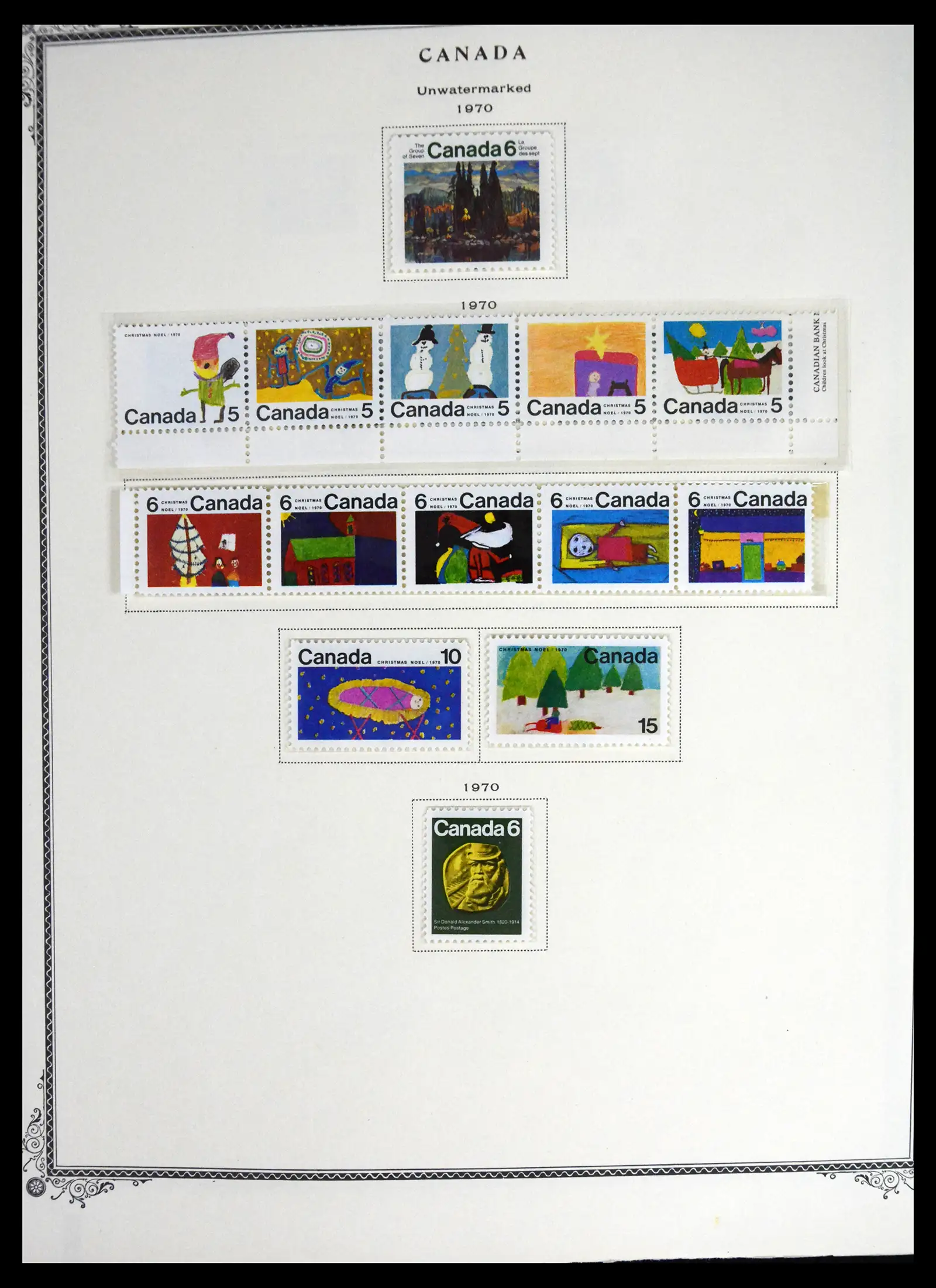 41330 0037 - Stamp collection 41330 Canada and territories supercollection 1851-1987.