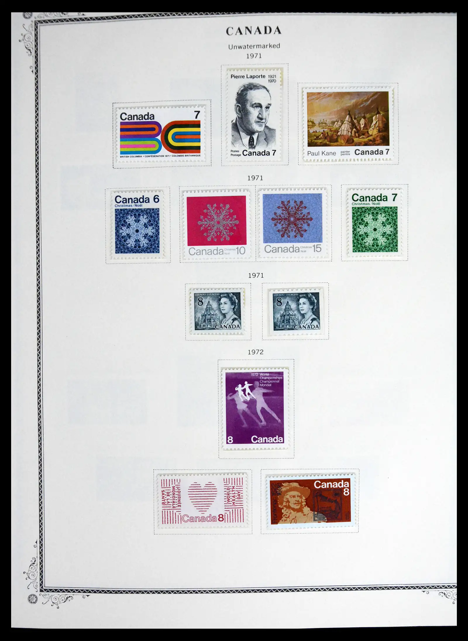 41330 0040 - Stamp collection 41330 Canada and territories supercollection 1851-1987.