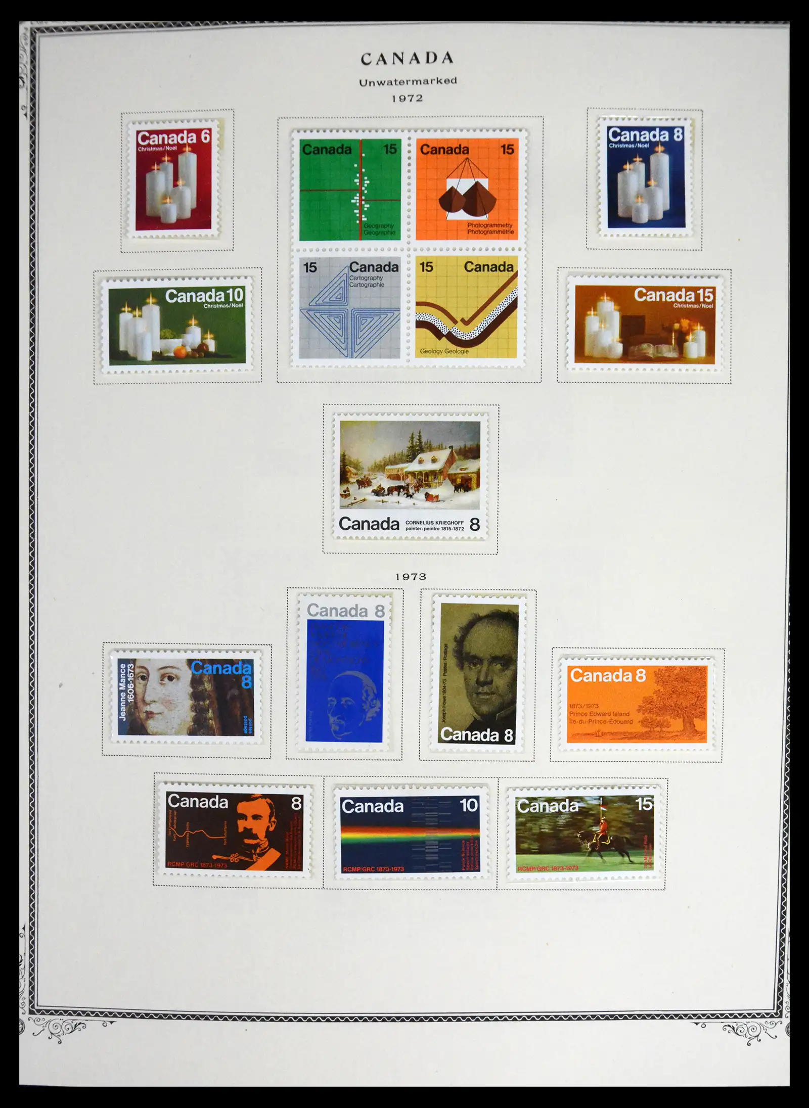 41330 0041 - Stamp collection 41330 Canada and territories supercollection 1851-1987.