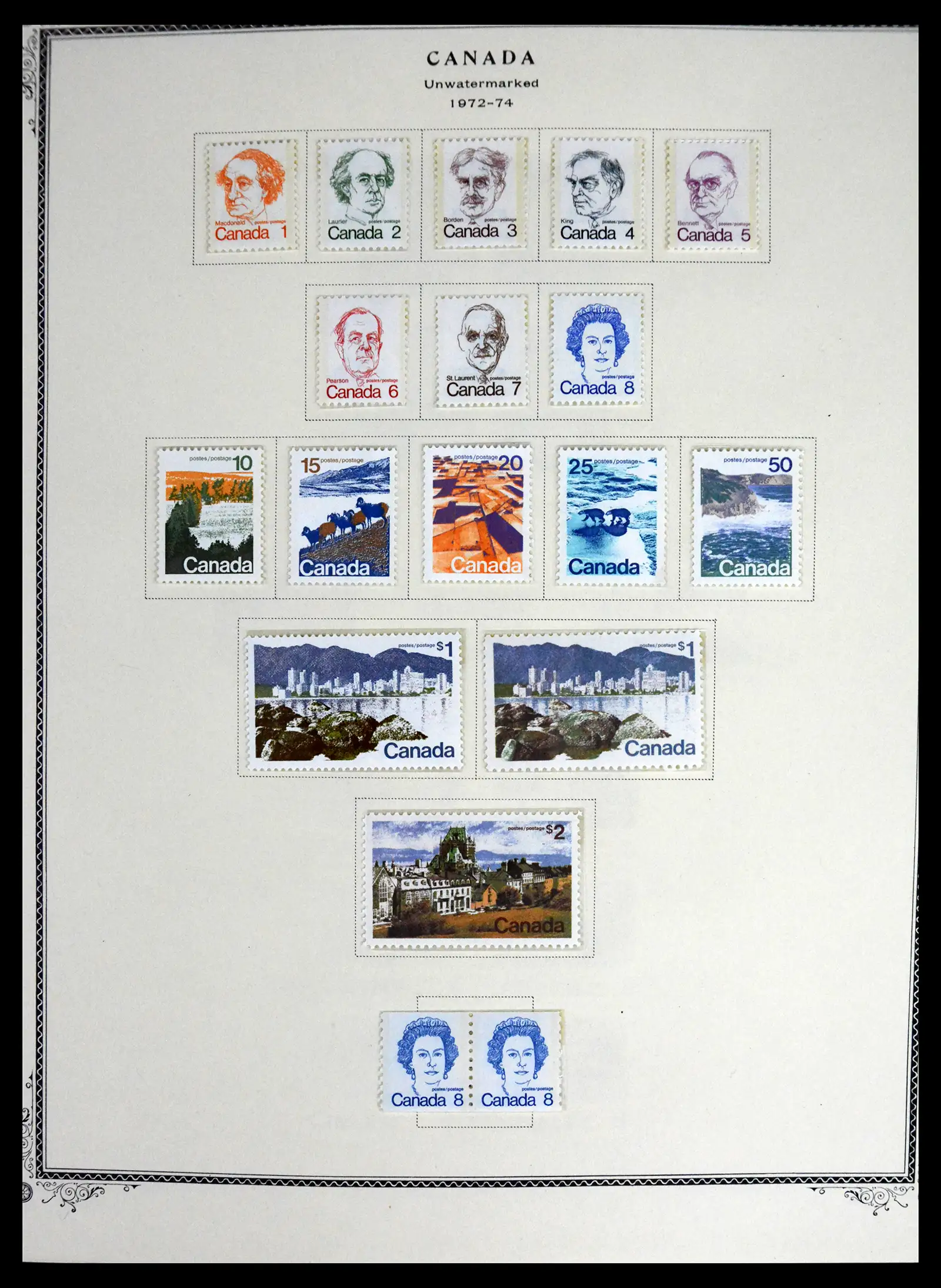 41330 0043 - Stamp collection 41330 Canada and territories supercollection 1851-1987.