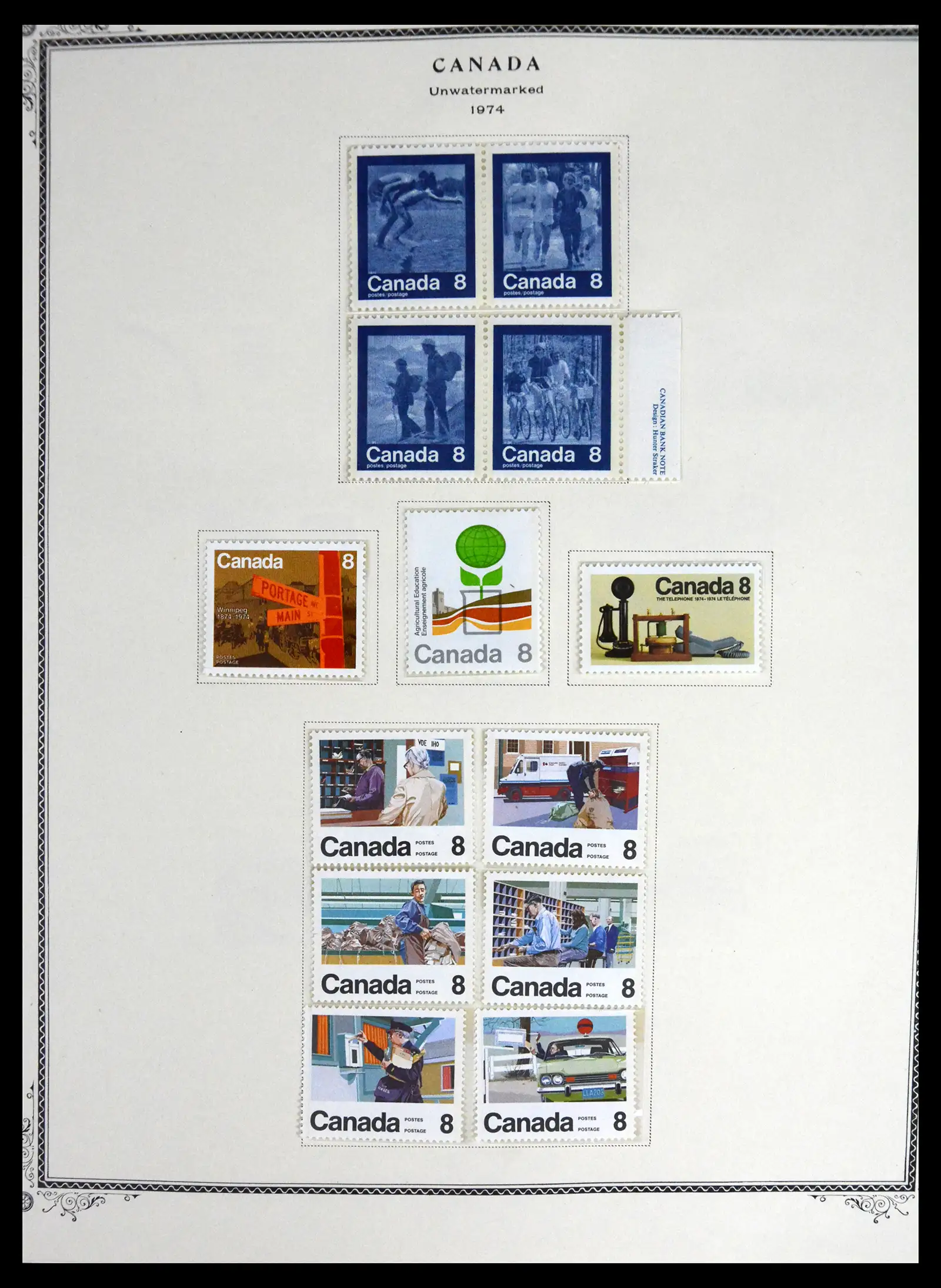 41330 0044 - Stamp collection 41330 Canada and territories supercollection 1851-1987.