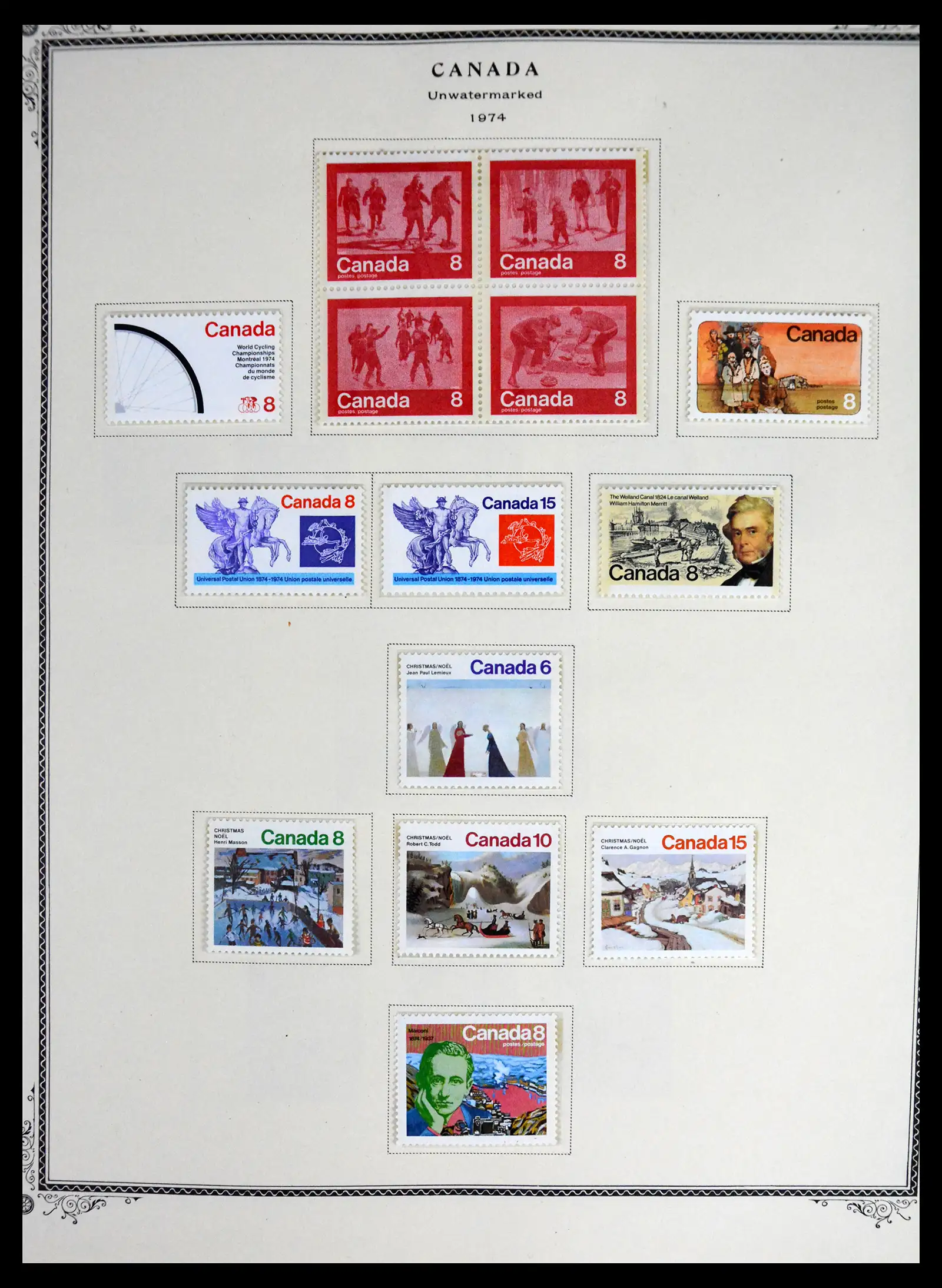 41330 0045 - Stamp collection 41330 Canada and territories supercollection 1851-1987.