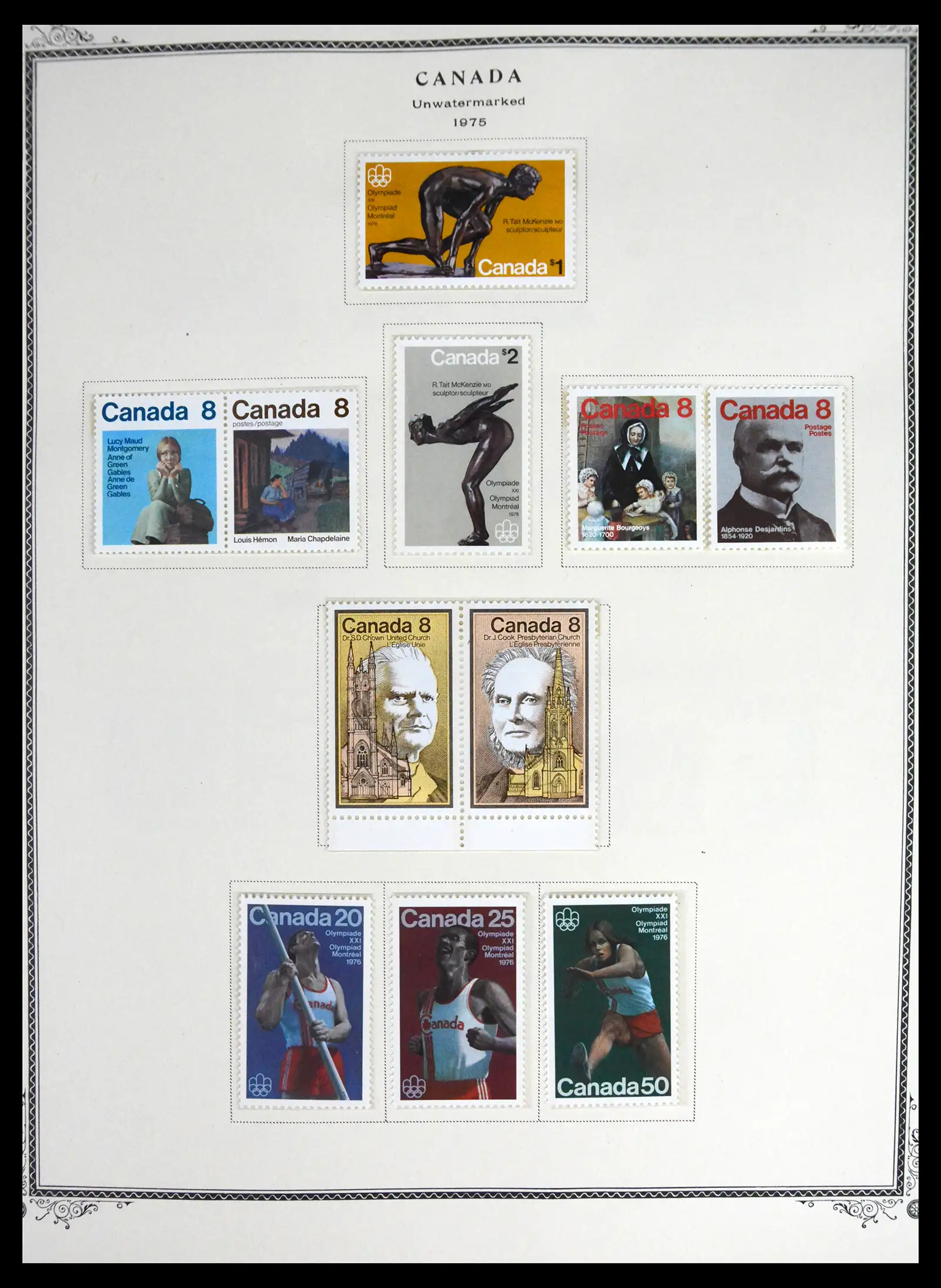 41330 0046 - Stamp collection 41330 Canada and territories supercollection 1851-1987.