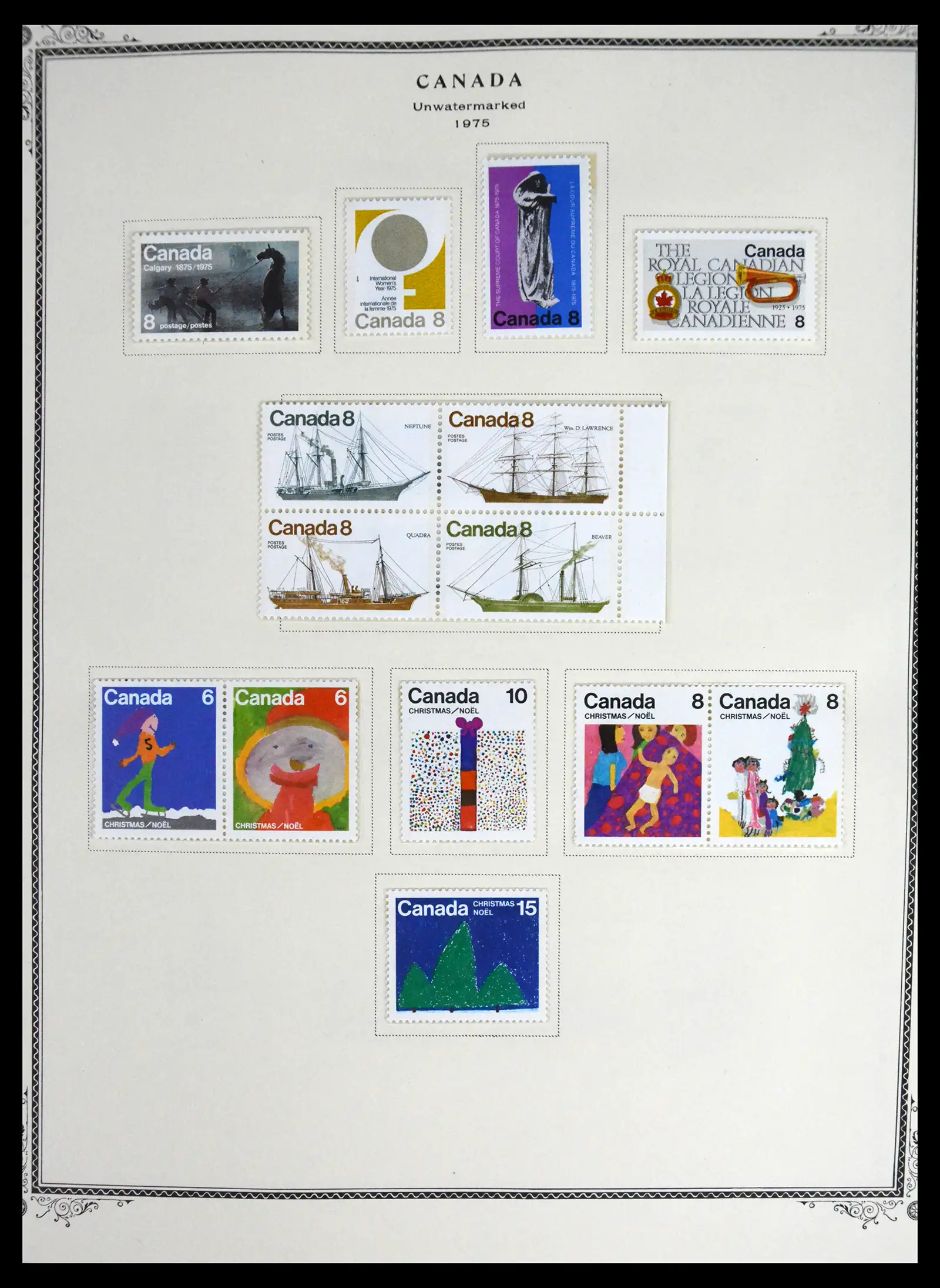 41330 0047 - Stamp collection 41330 Canada and territories supercollection 1851-1987.