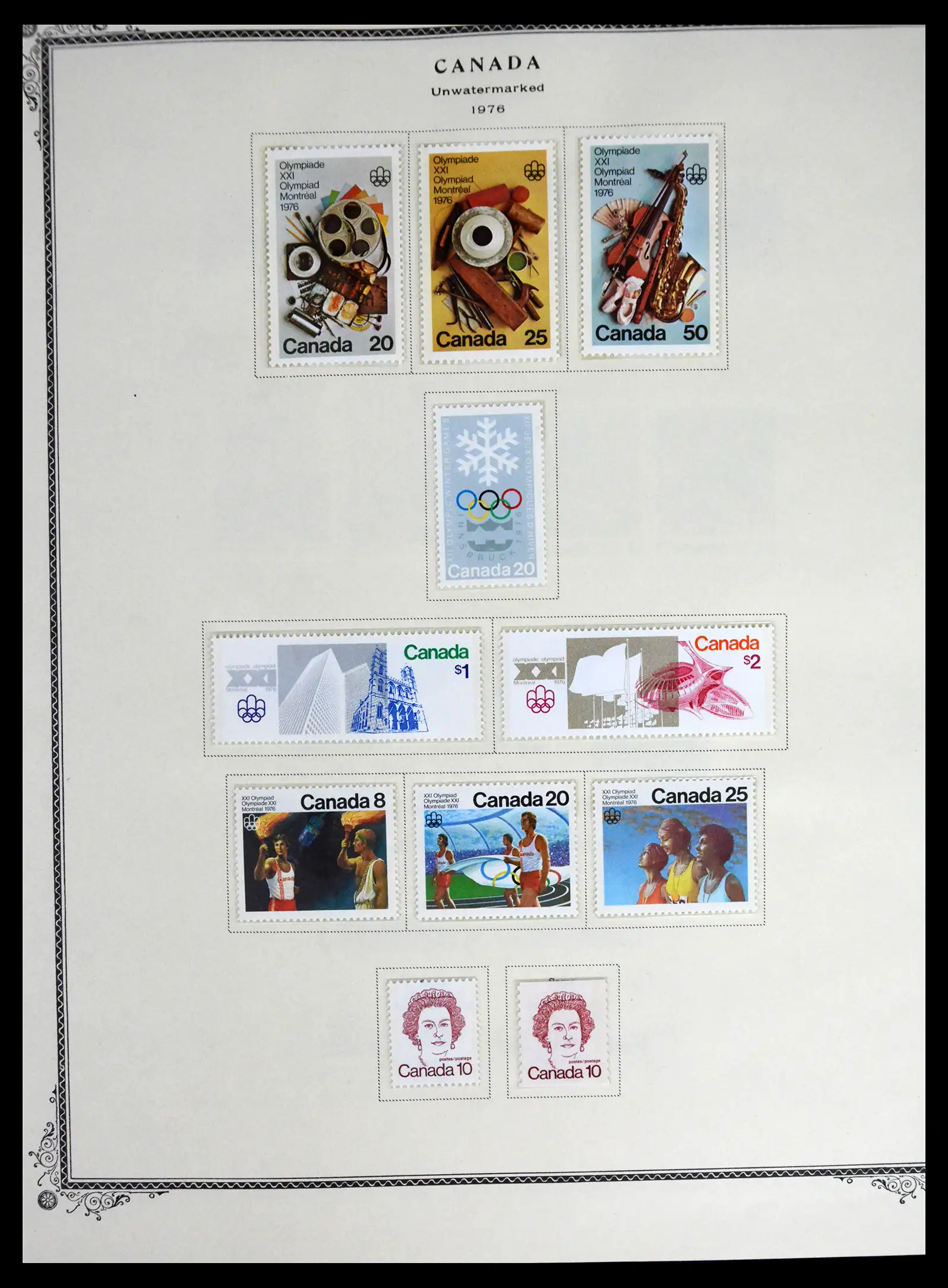 41330 0050 - Stamp collection 41330 Canada and territories supercollection 1851-1987.