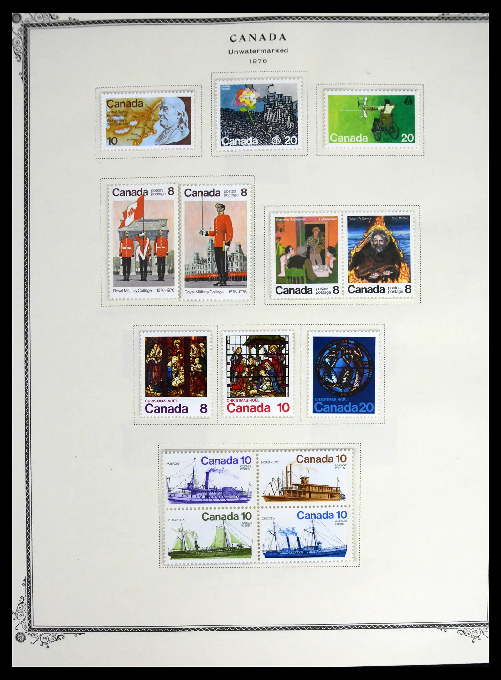 41330 0051 - Stamp collection 41330 Canada and territories supercollection 1851-1987.