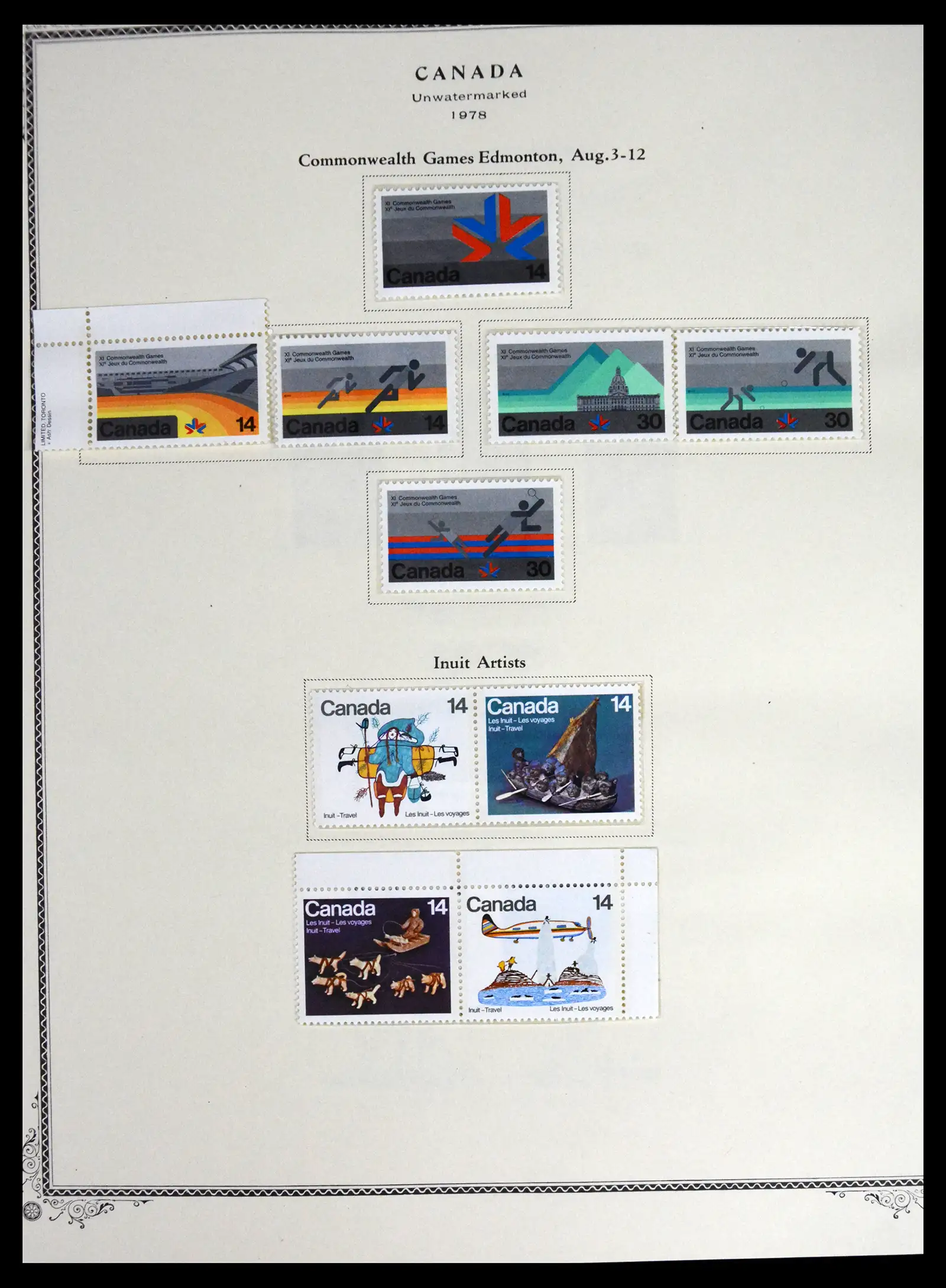 41330 0054 - Stamp collection 41330 Canada and territories supercollection 1851-1987.