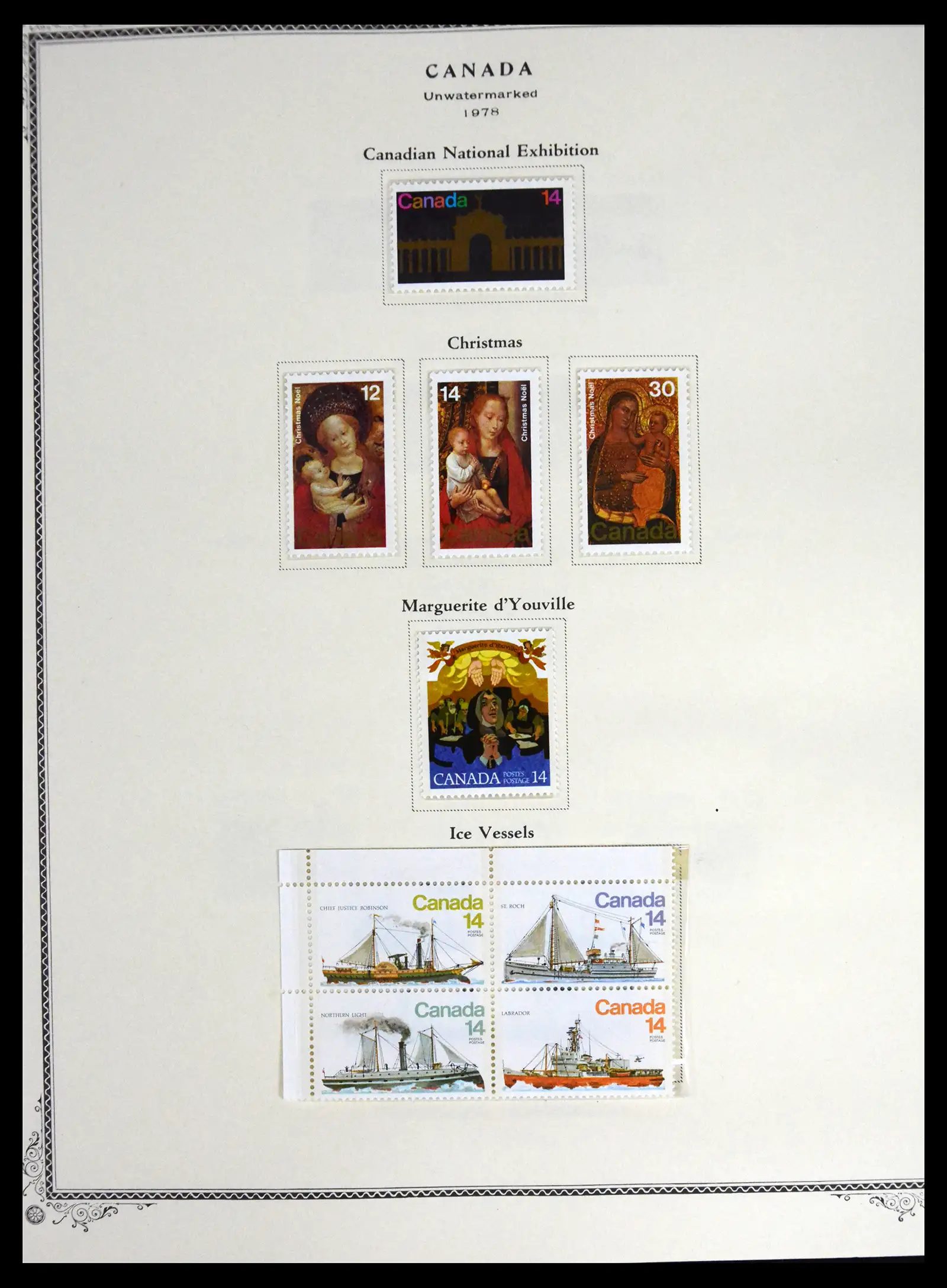 41330 0055 - Stamp collection 41330 Canada and territories supercollection 1851-1987.