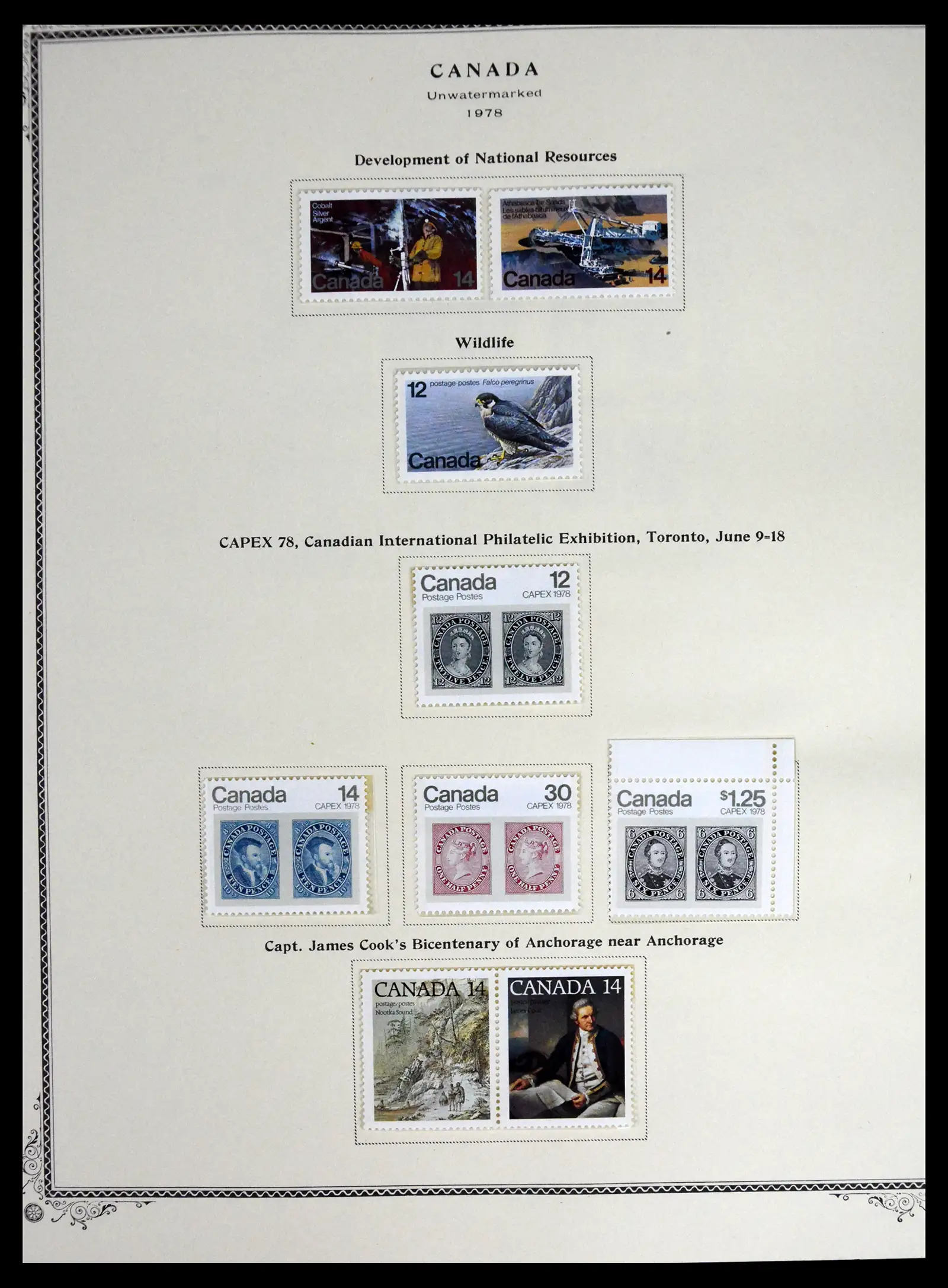 41330 0056 - Stamp collection 41330 Canada and territories supercollection 1851-1987.