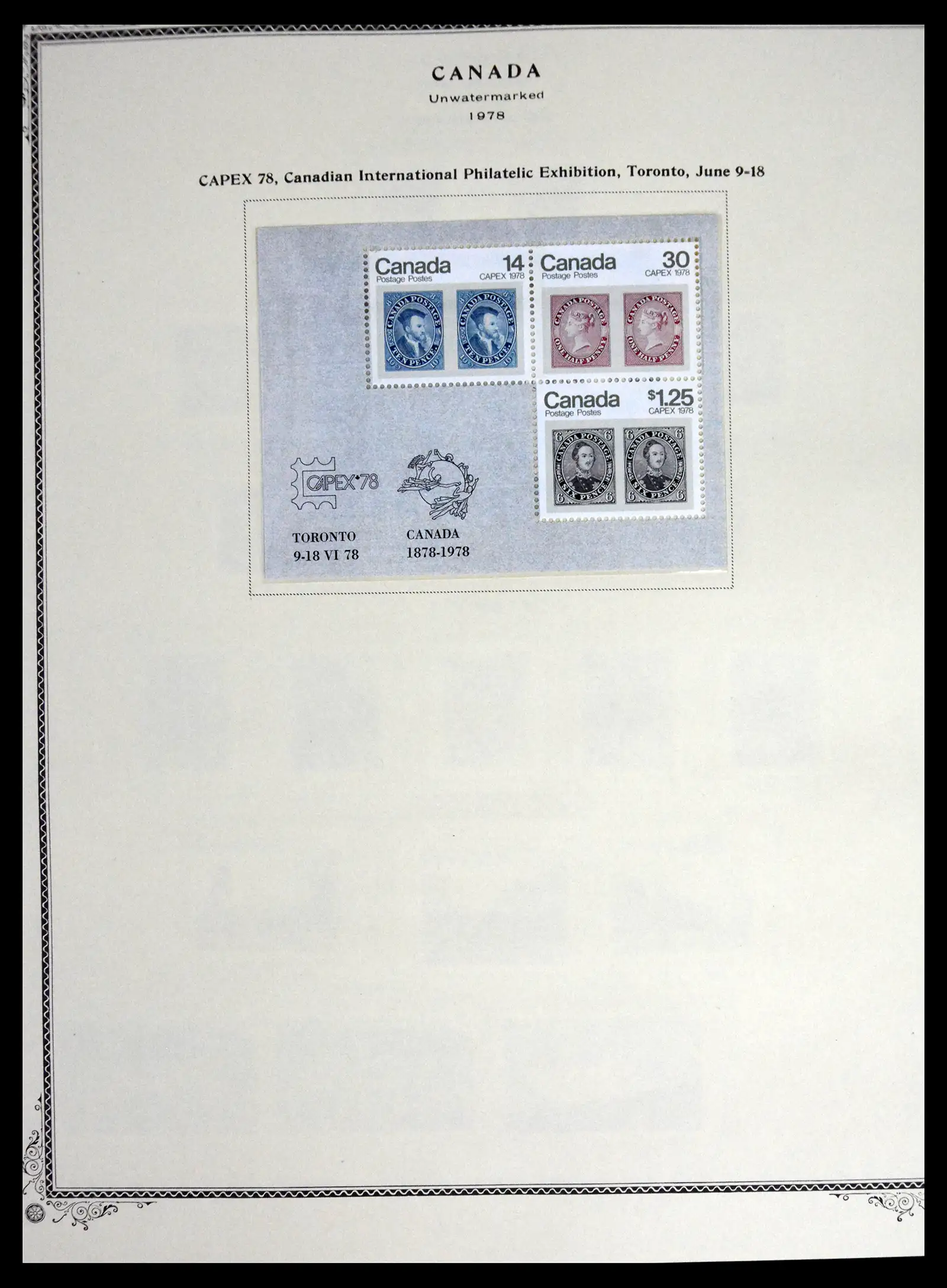 41330 0057 - Stamp collection 41330 Canada and territories supercollection 1851-1987.