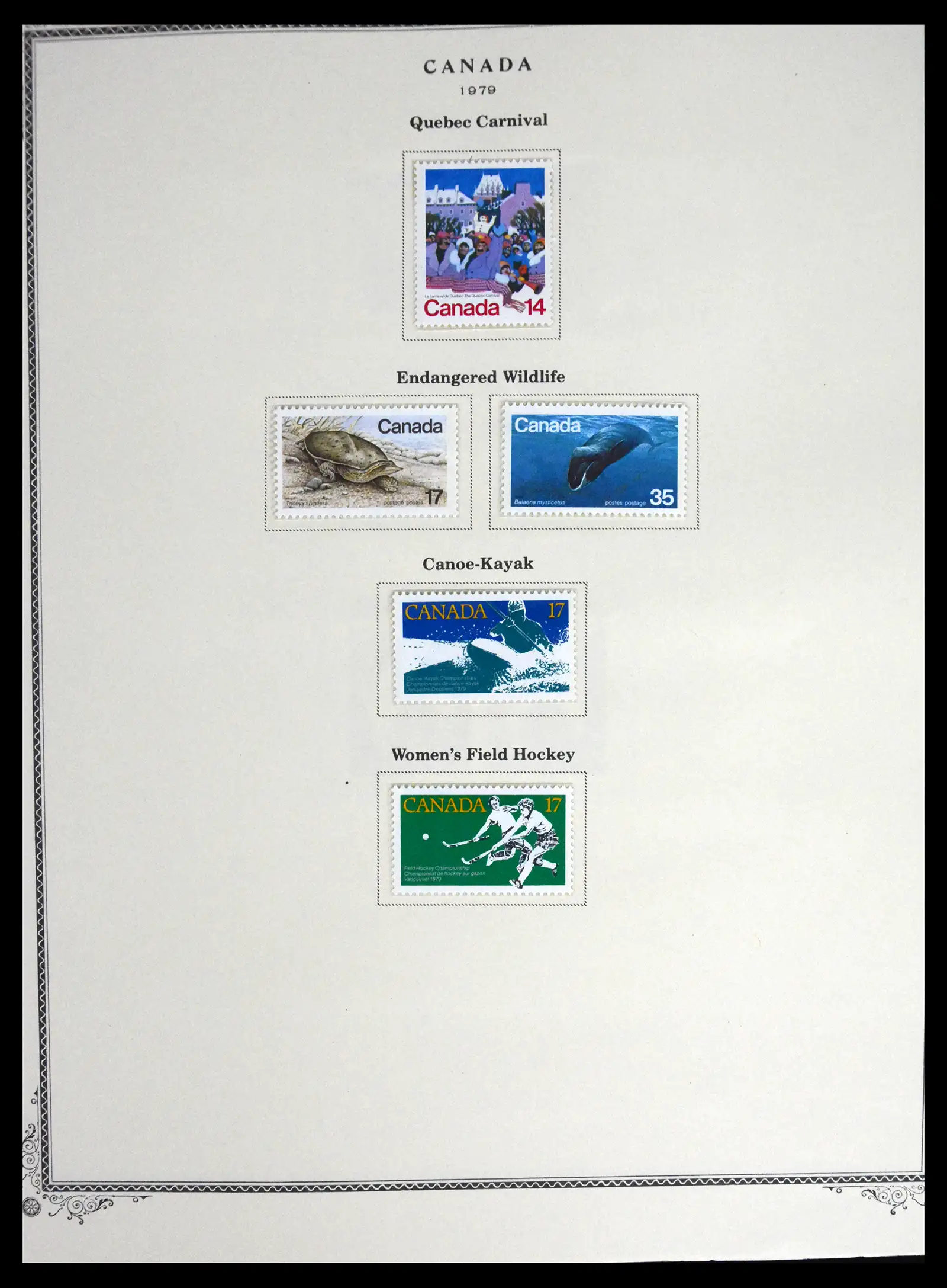 41330 0059 - Stamp collection 41330 Canada and territories supercollection 1851-1987.