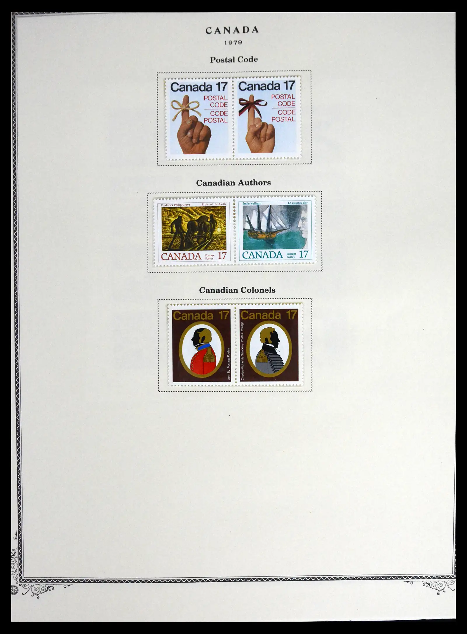 41330 0060 - Stamp collection 41330 Canada and territories supercollection 1851-1987.