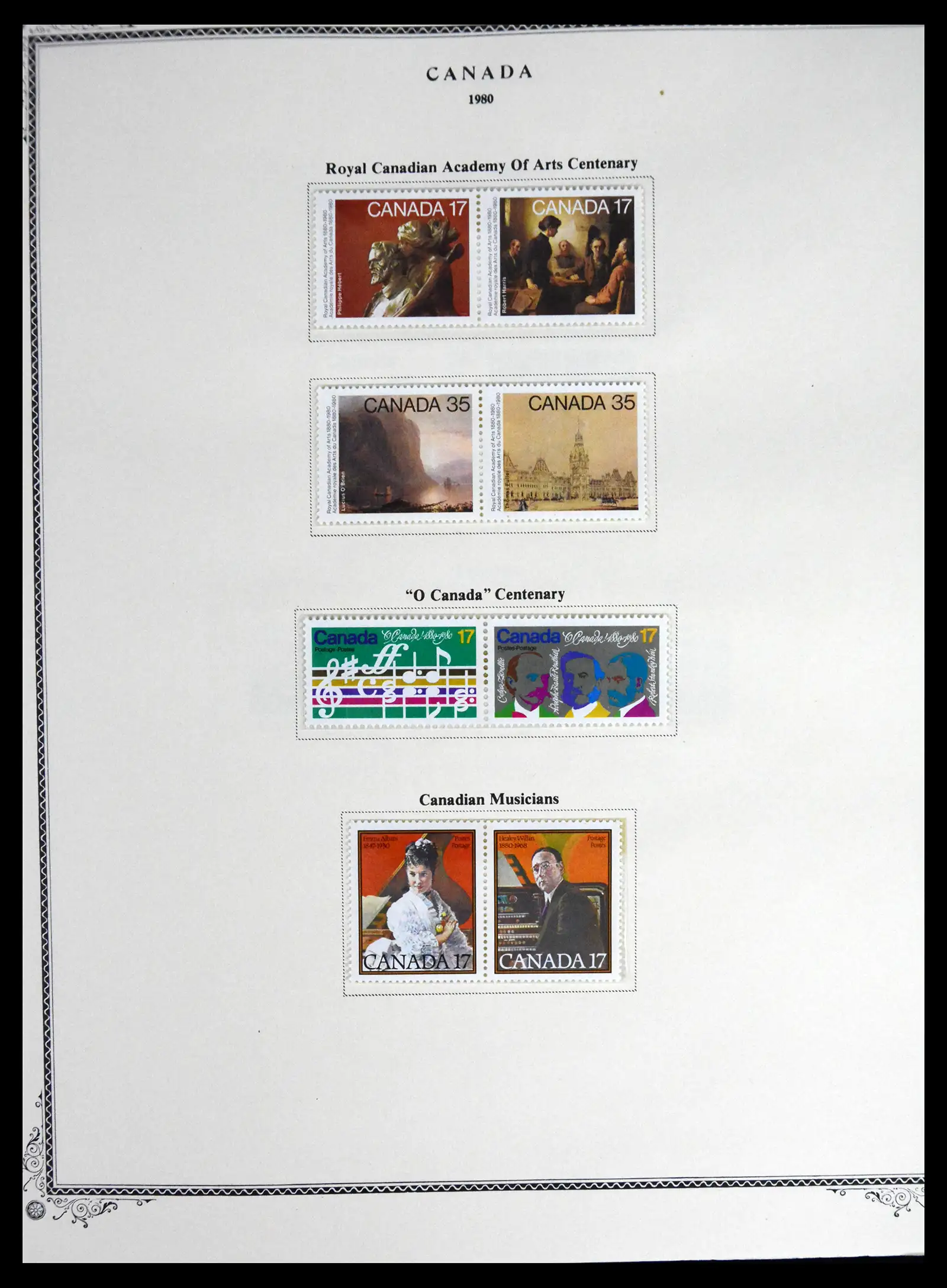 41330 0065 - Stamp collection 41330 Canada and territories supercollection 1851-1987.
