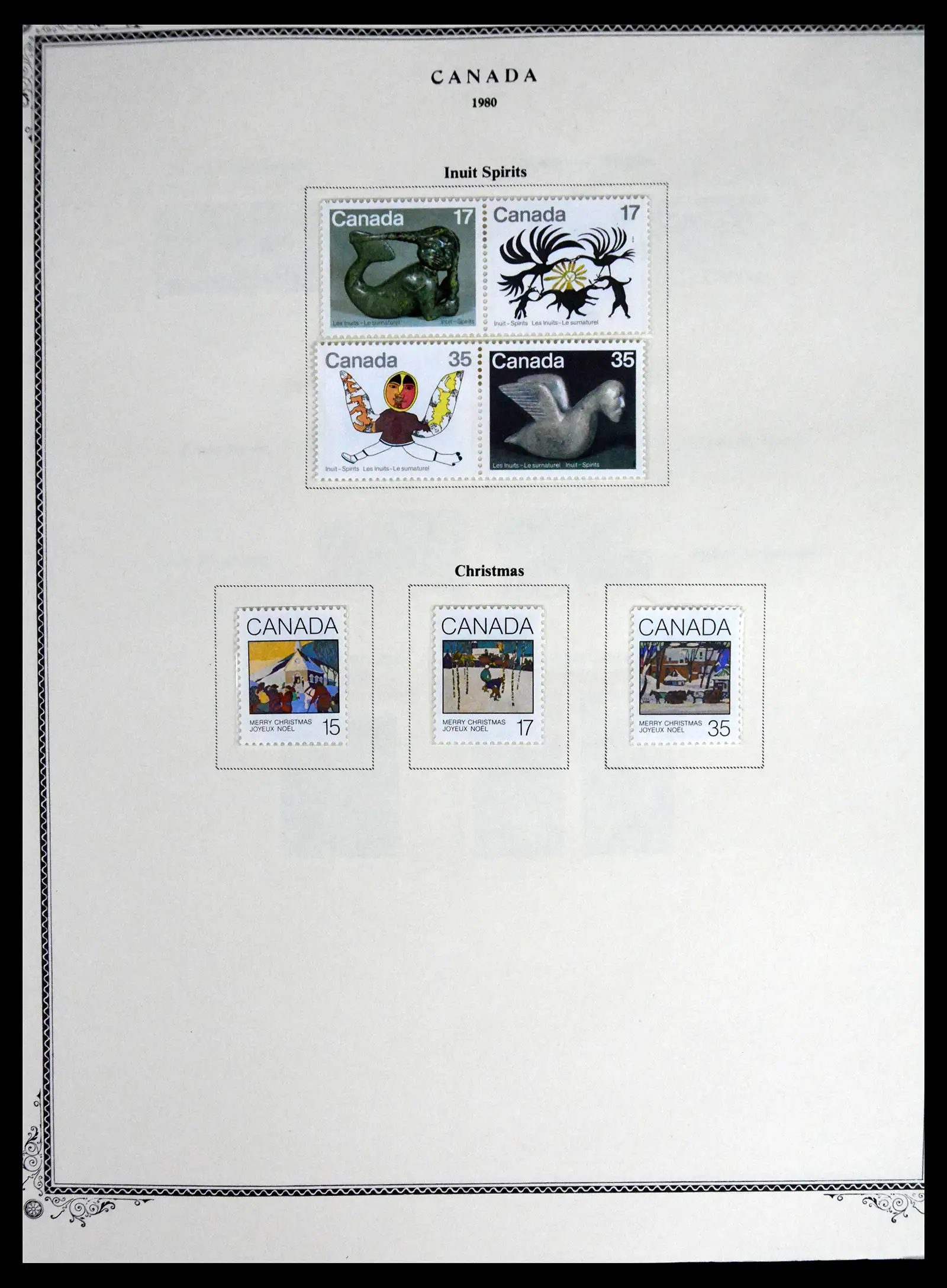 41330 0066 - Stamp collection 41330 Canada and territories supercollection 1851-1987.