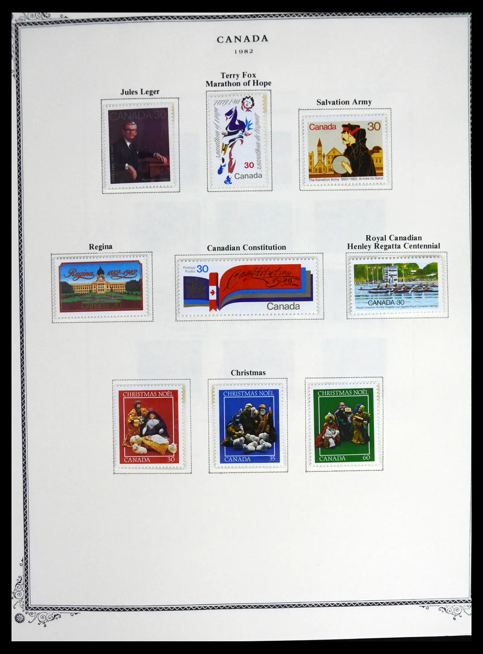 41330 0072 - Stamp collection 41330 Canada and territories supercollection 1851-1987.