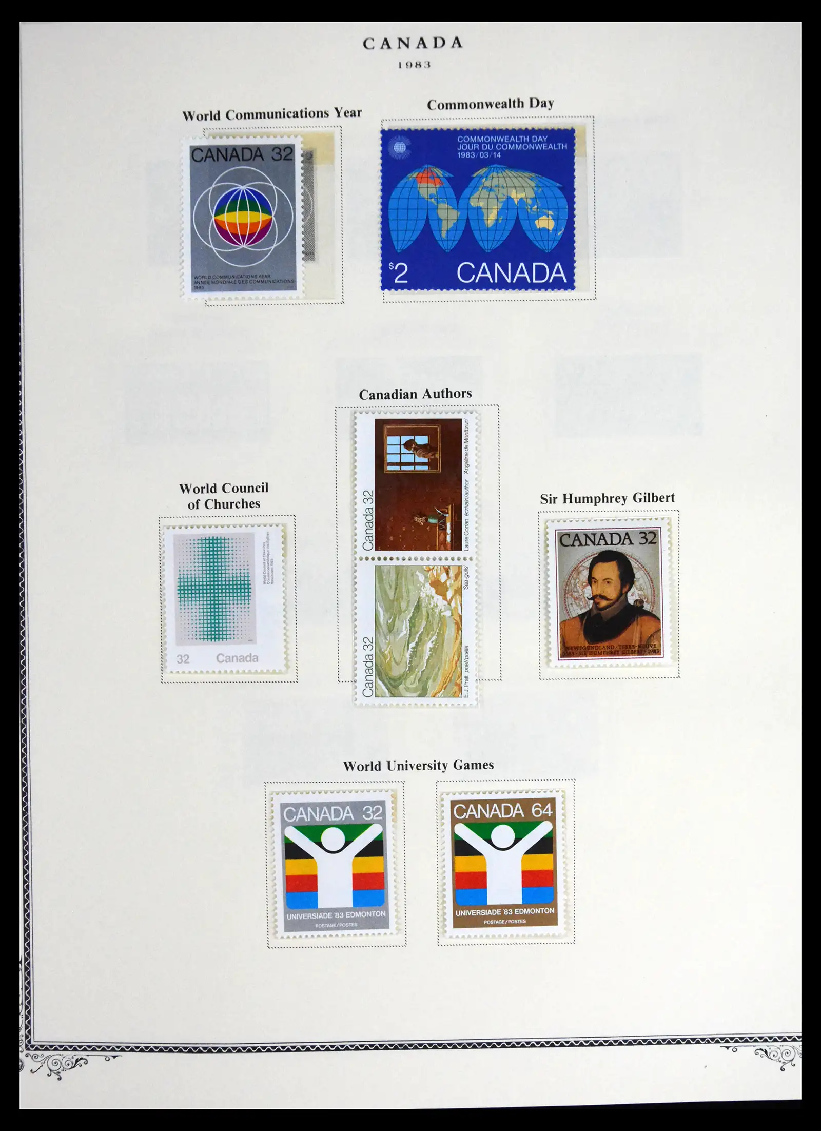 41330 0076 - Stamp collection 41330 Canada and territories supercollection 1851-1987.