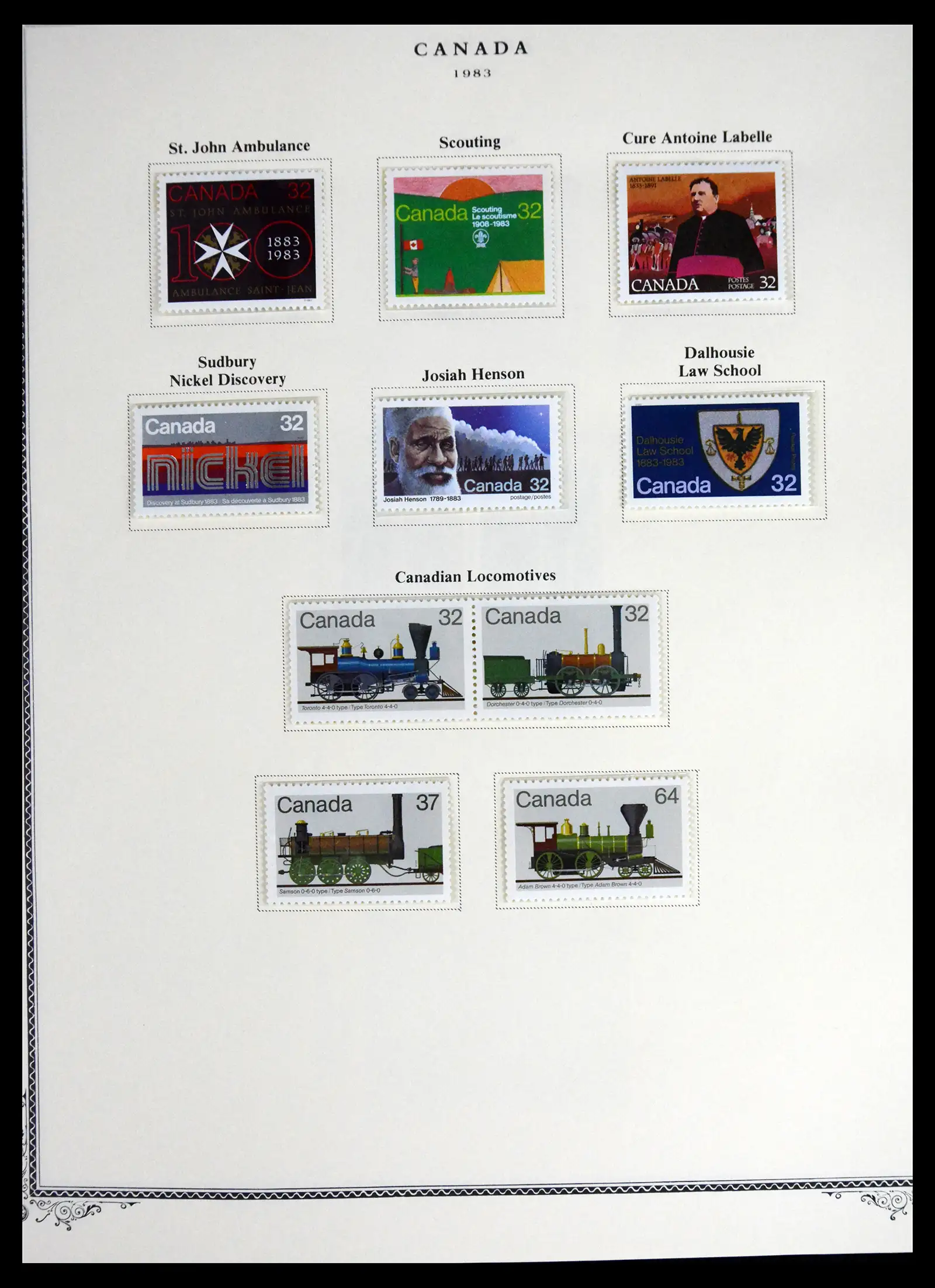 41330 0077 - Stamp collection 41330 Canada and territories supercollection 1851-1987.