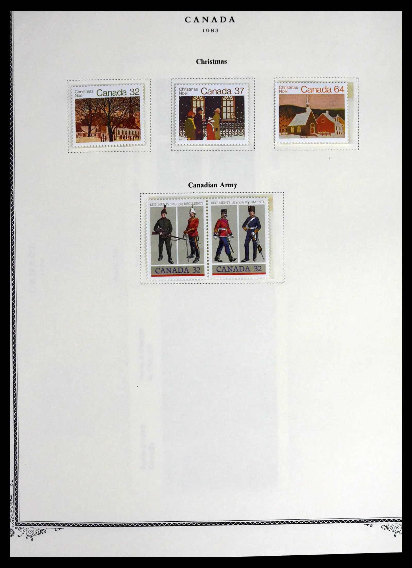 41330 0078 - Stamp collection 41330 Canada and territories supercollection 1851-1987.